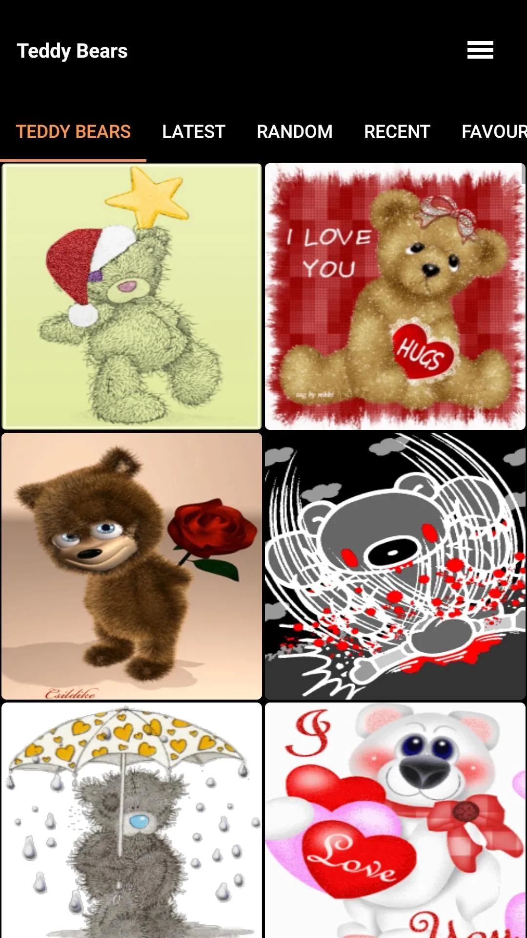 Teddy Bears GIF: Cute Bears | Indus Appstore | Screenshot