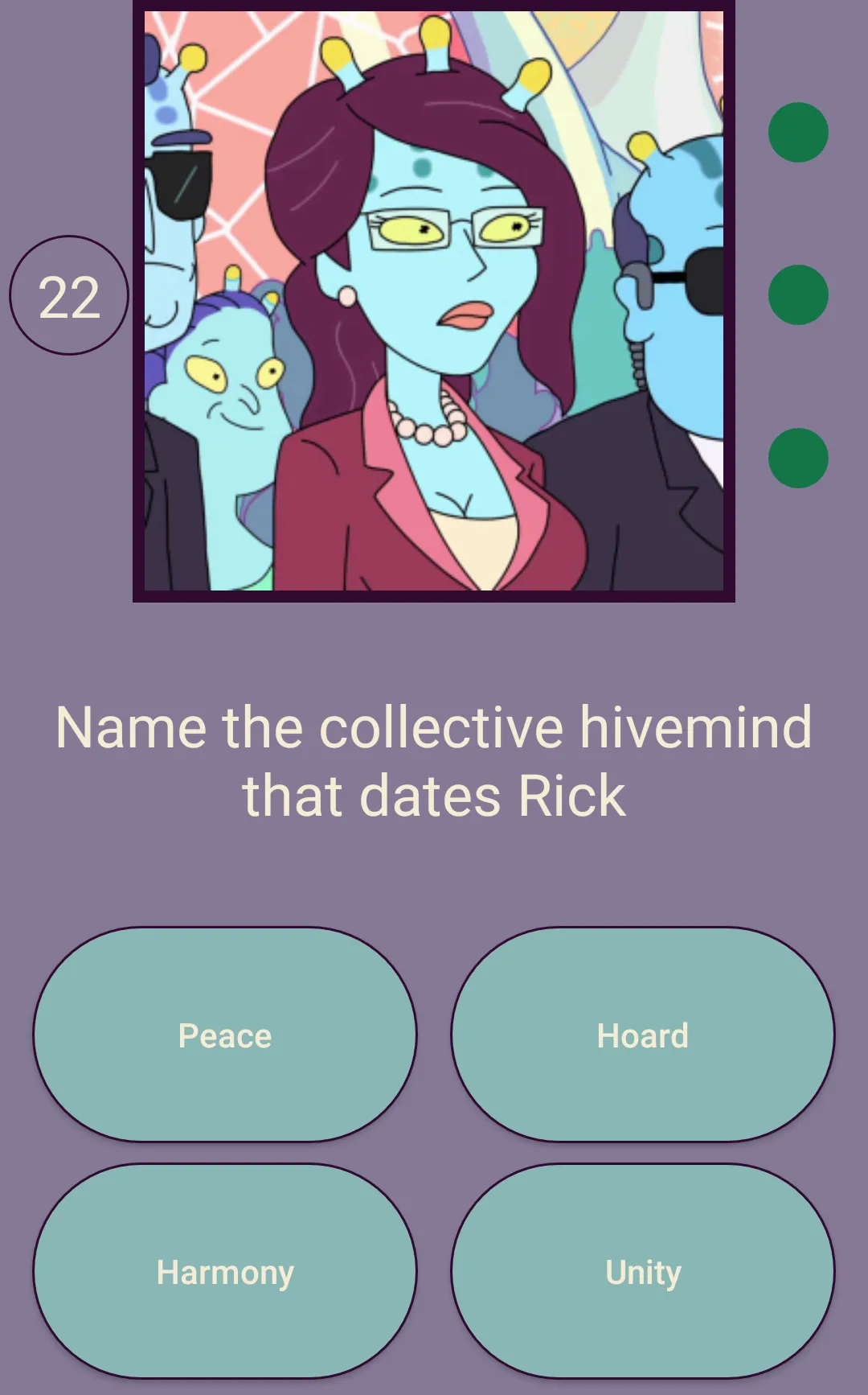 R & M Ultimate Character Quiz | Indus Appstore | Screenshot