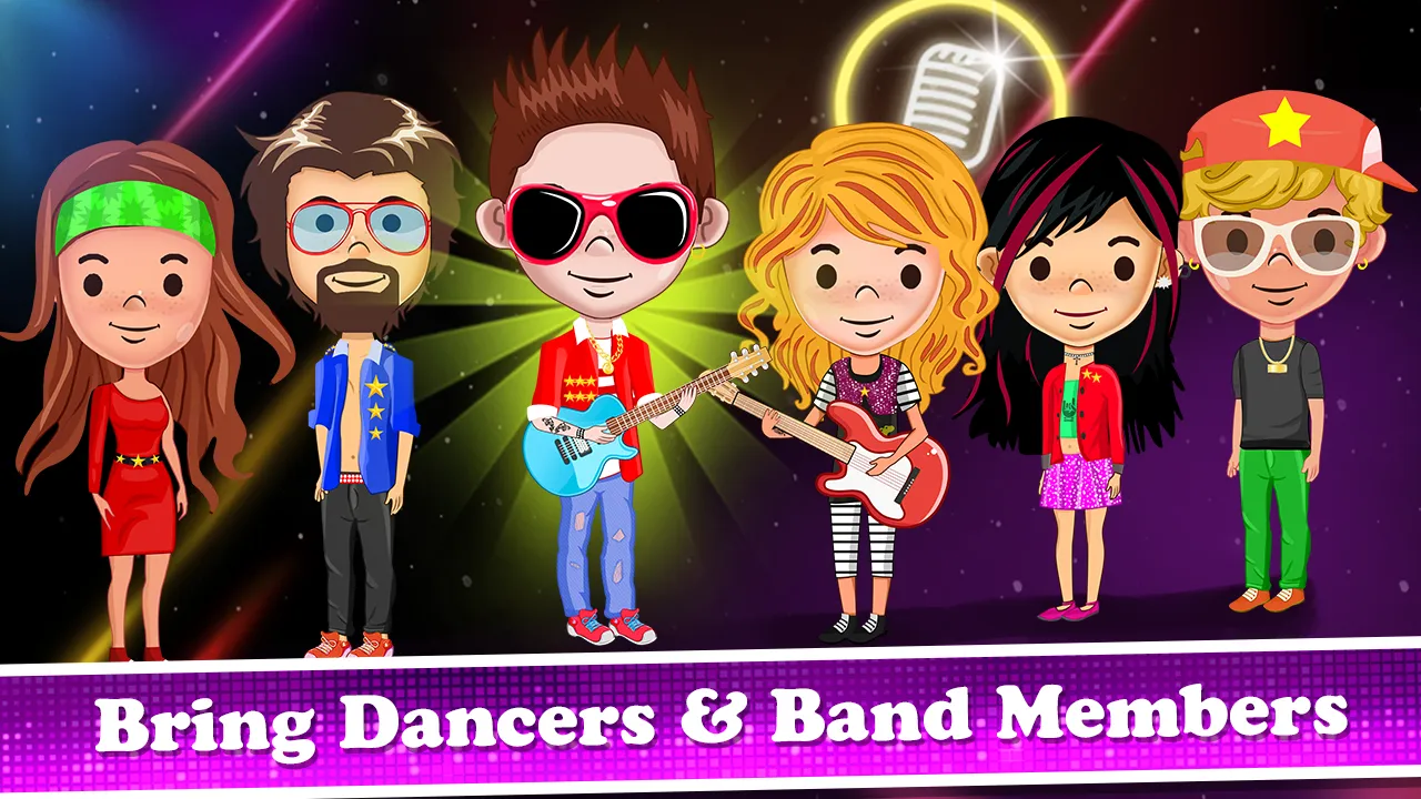 Pop Star Band Clicker Games | Indus Appstore | Screenshot