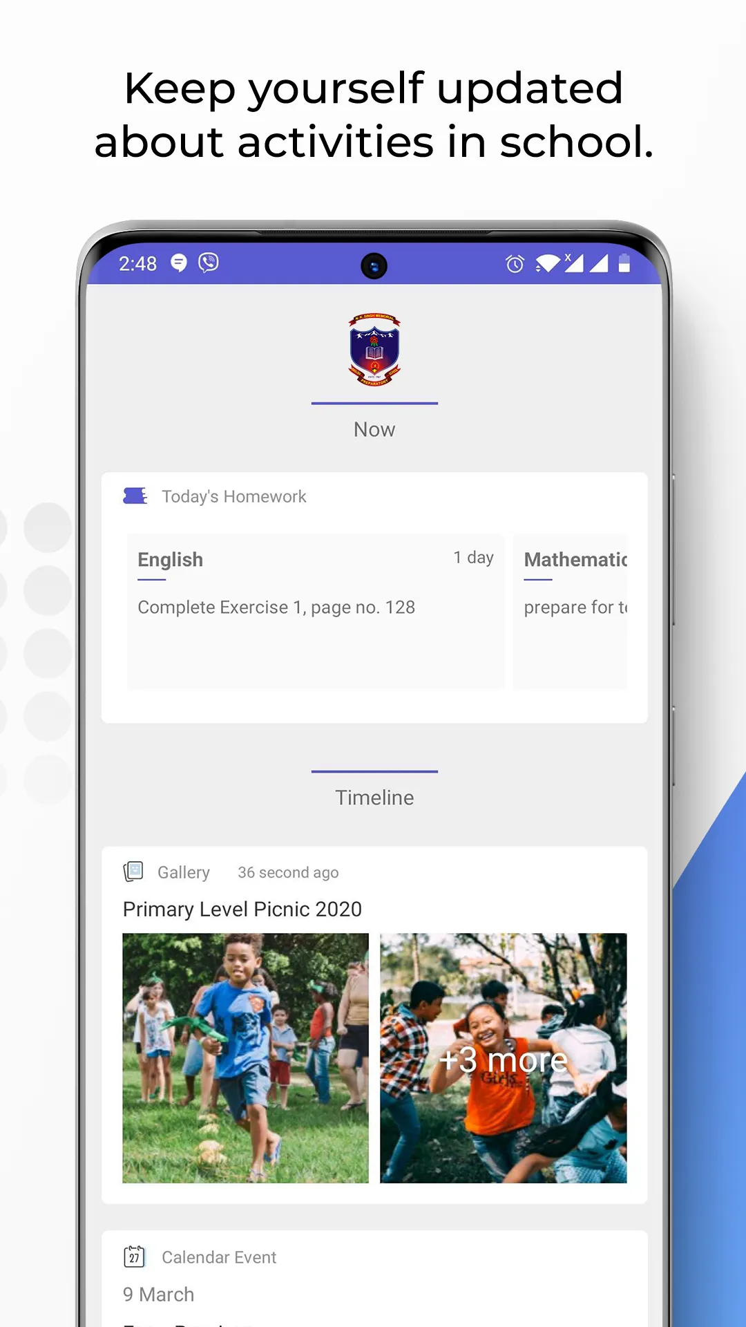 N.K.Singh Memorial English Pre | Indus Appstore | Screenshot