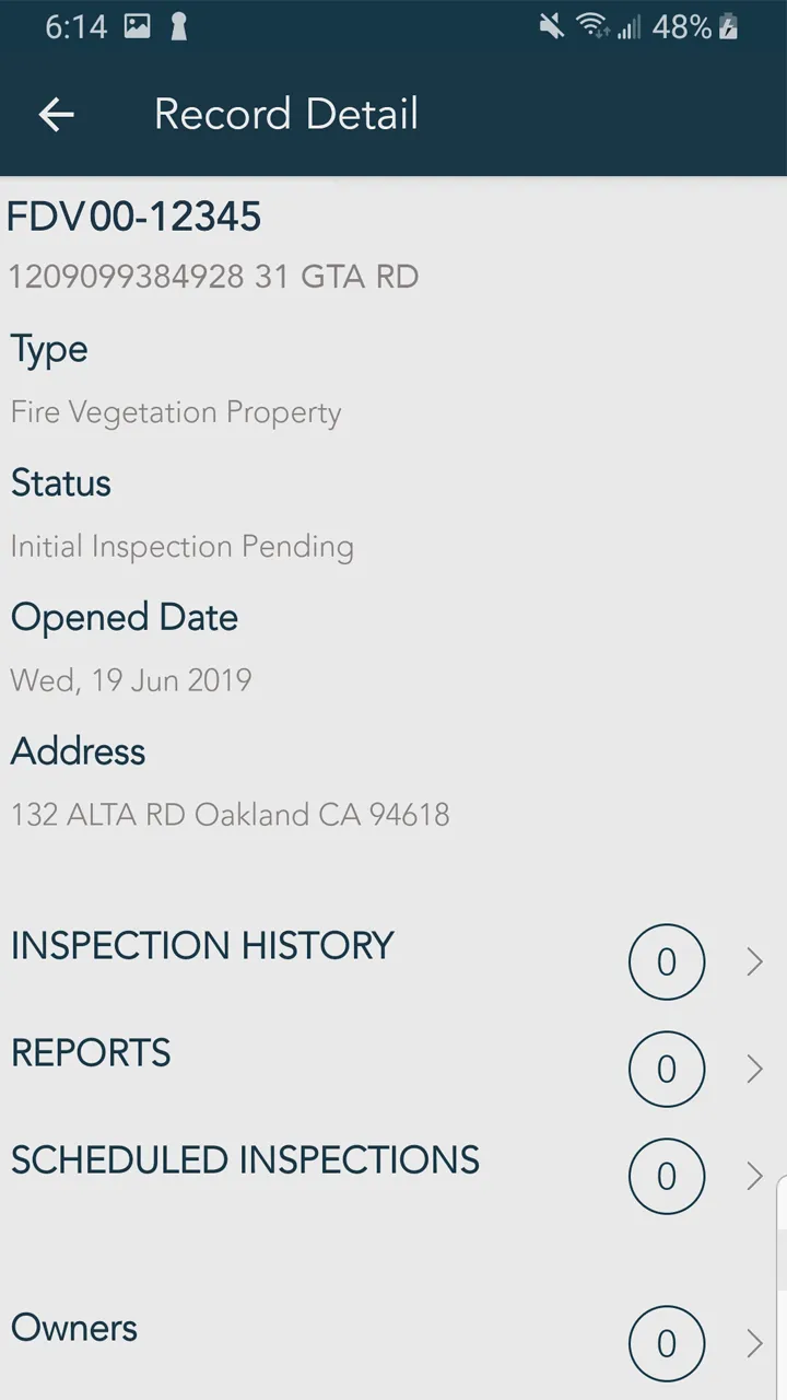 Oakland ACA Record | Indus Appstore | Screenshot