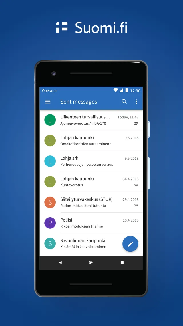 Suomi.fi | Indus Appstore | Screenshot