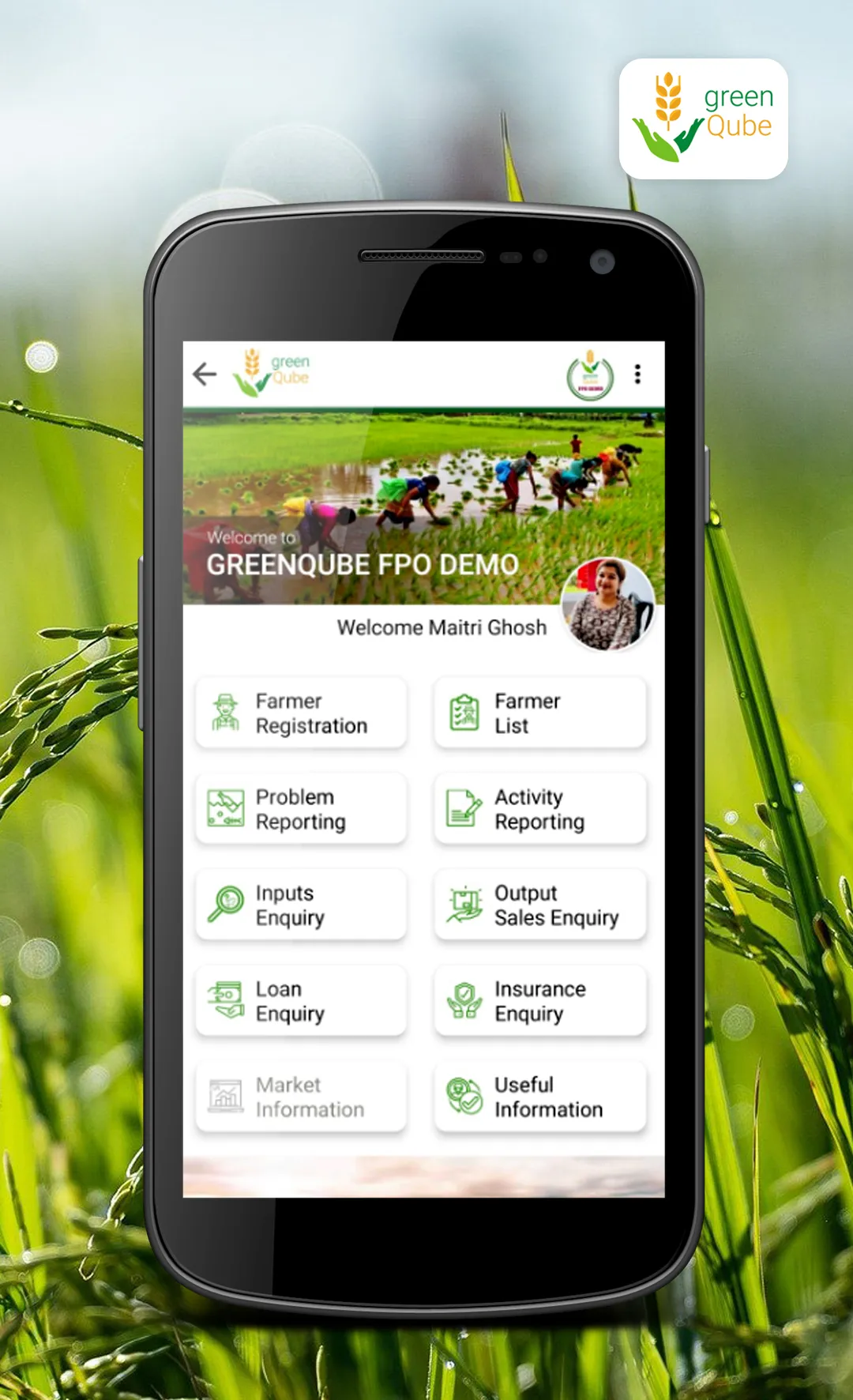 GreenQube | Indus Appstore | Screenshot