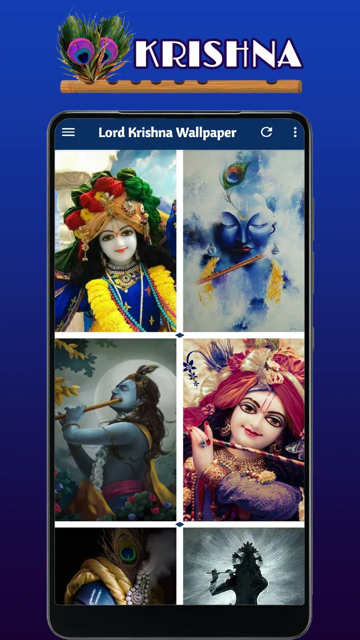 Lord Krishna Wallpaper, Kanha | Indus Appstore | Screenshot