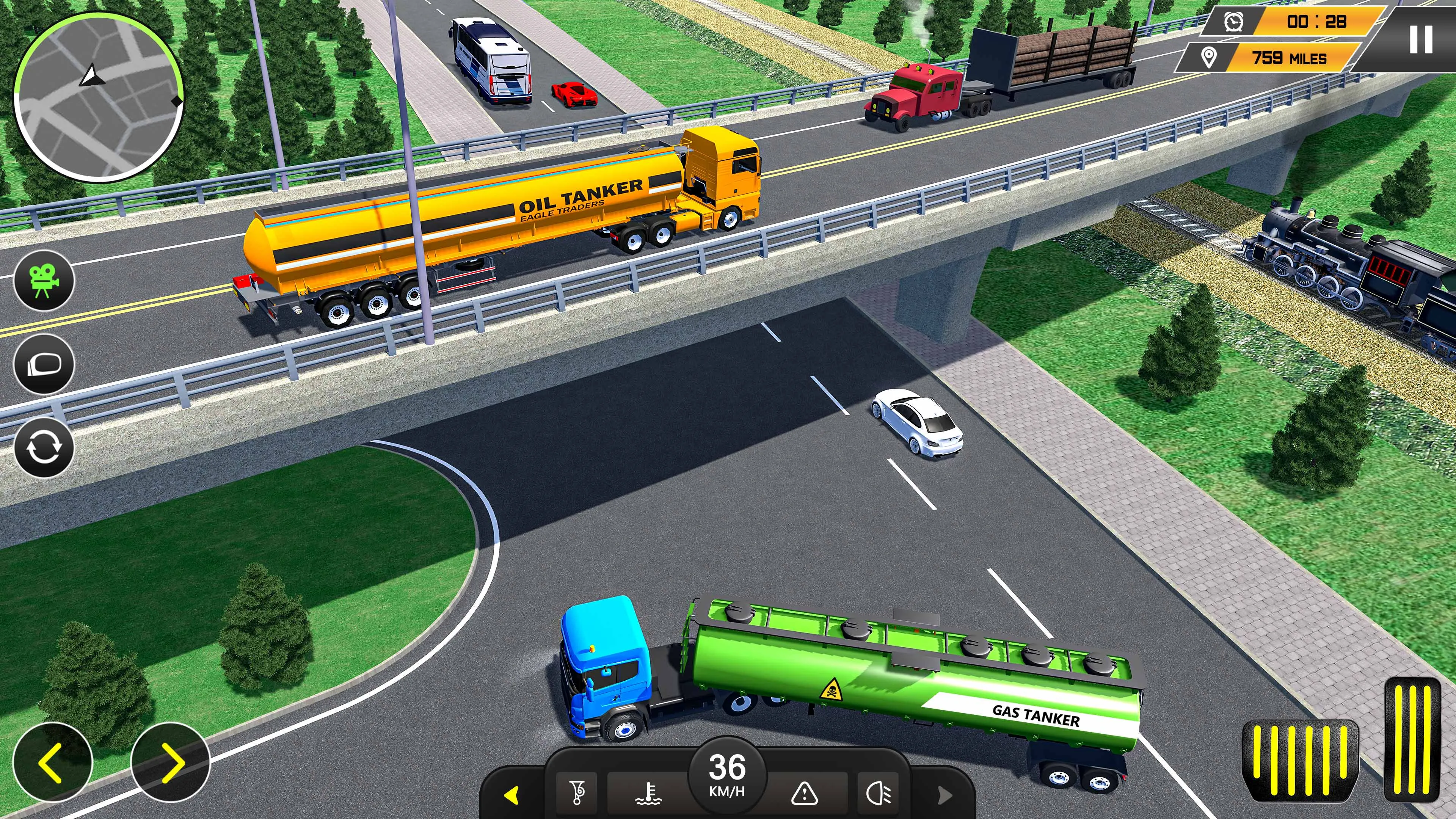 Oil Tanker Trails : Truck Game | Indus Appstore | Screenshot