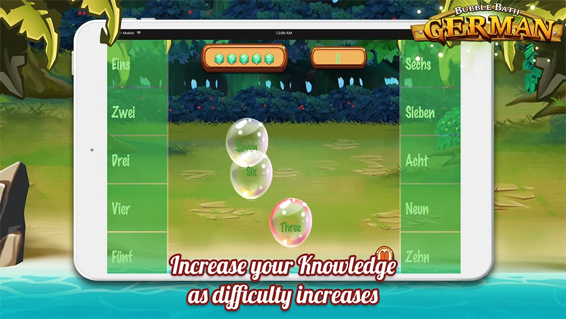 German Bubble Bath Game - Germ | Indus Appstore | Screenshot