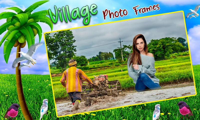 Village Photo Frames SM | Indus Appstore | Screenshot