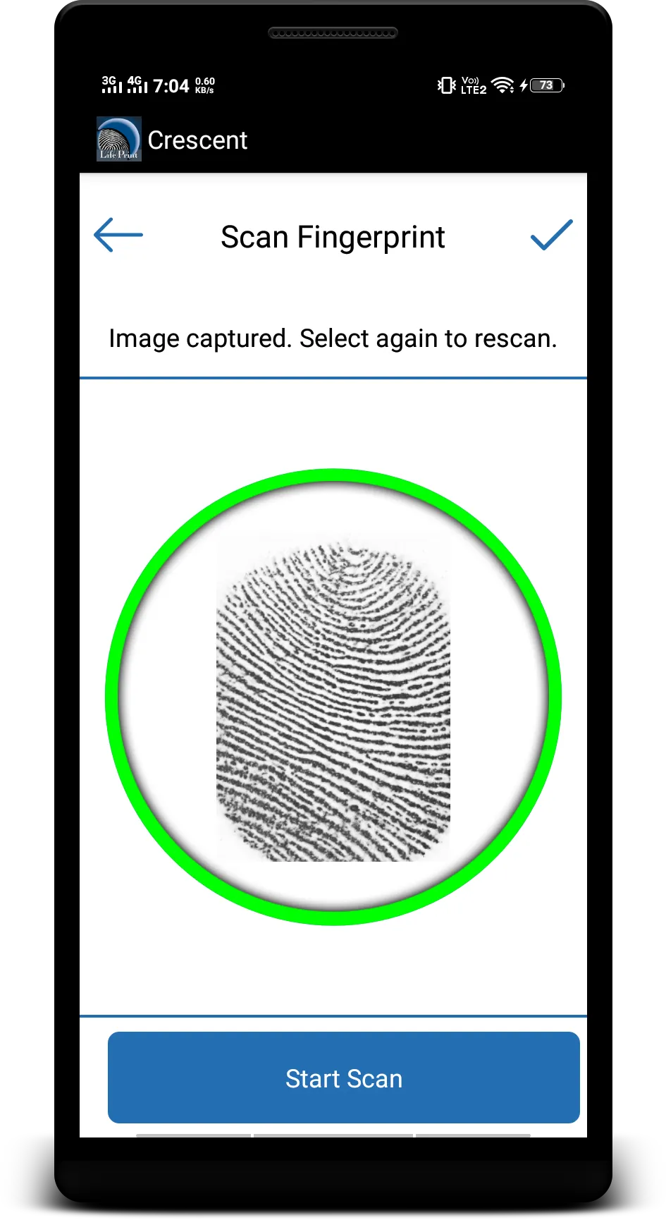 CM Scanning Finger Print Sol | Indus Appstore | Screenshot