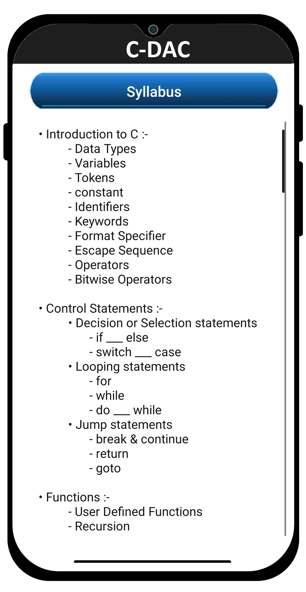 C-DAC (C-CAT) Exam Preparation | Indus Appstore | Screenshot