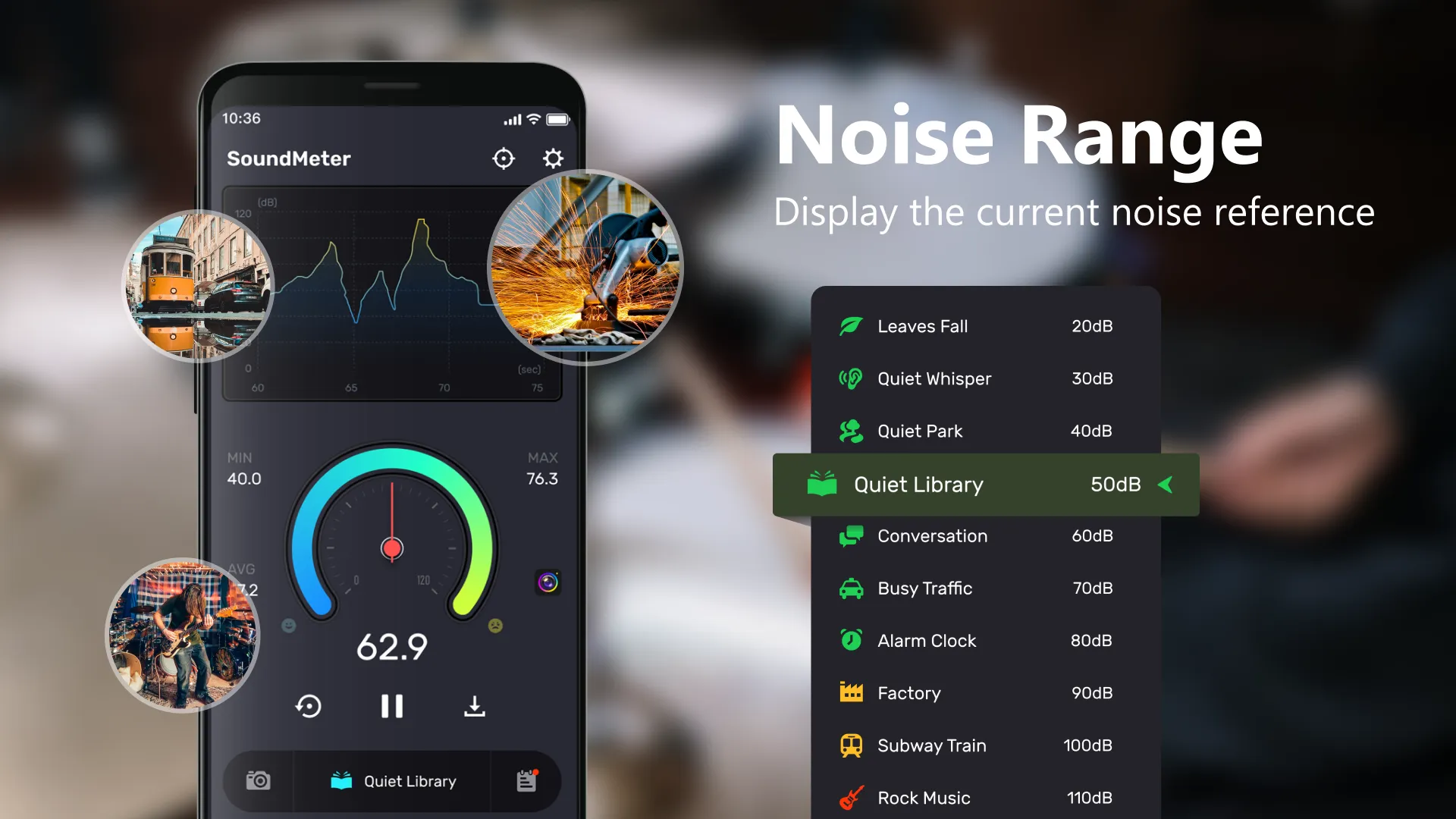 dB Sound Meter: Decibel Camera | Indus Appstore | Screenshot