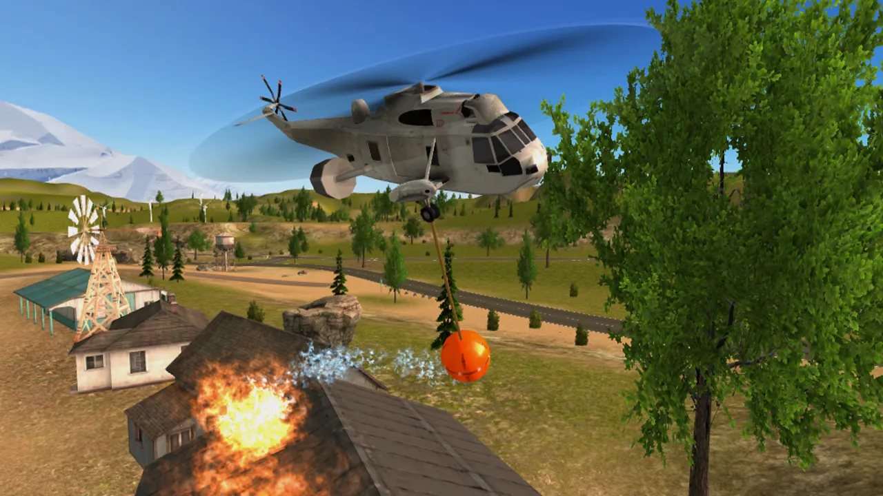 Police Helicopter Flying | Indus Appstore | Screenshot