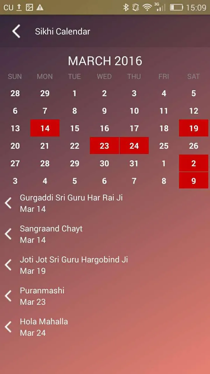 MySikhi: Nitnem Gutka Calendar | Indus Appstore | Screenshot