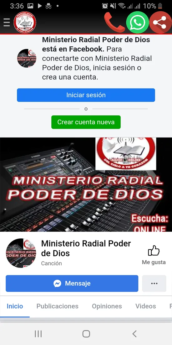 Ministerio Radial Poder de Dio | Indus Appstore | Screenshot