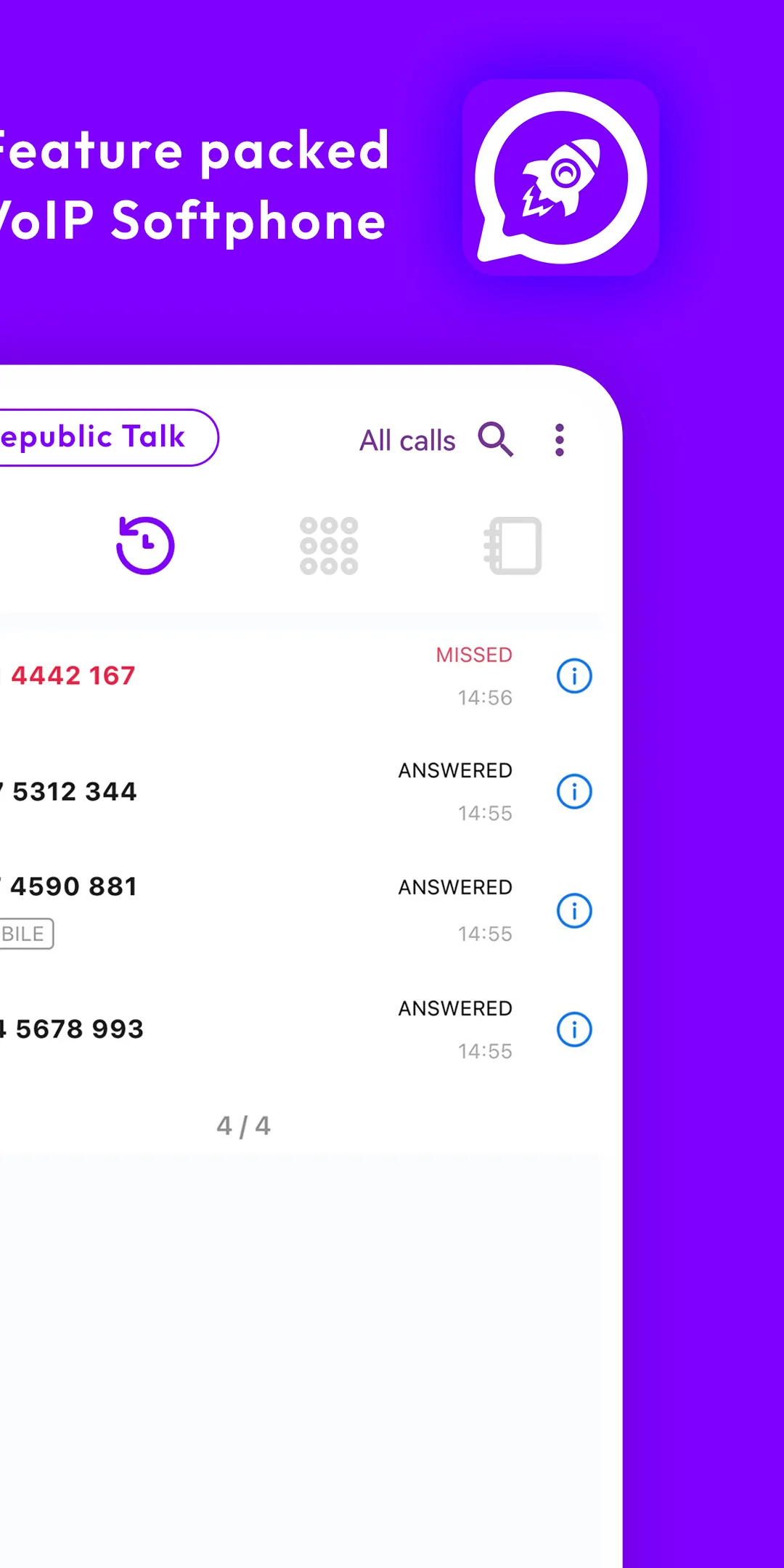 MyRepublic Talk | Indus Appstore | Screenshot