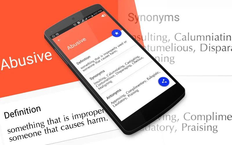 Offline Synonyms Dictionary | Indus Appstore | Screenshot