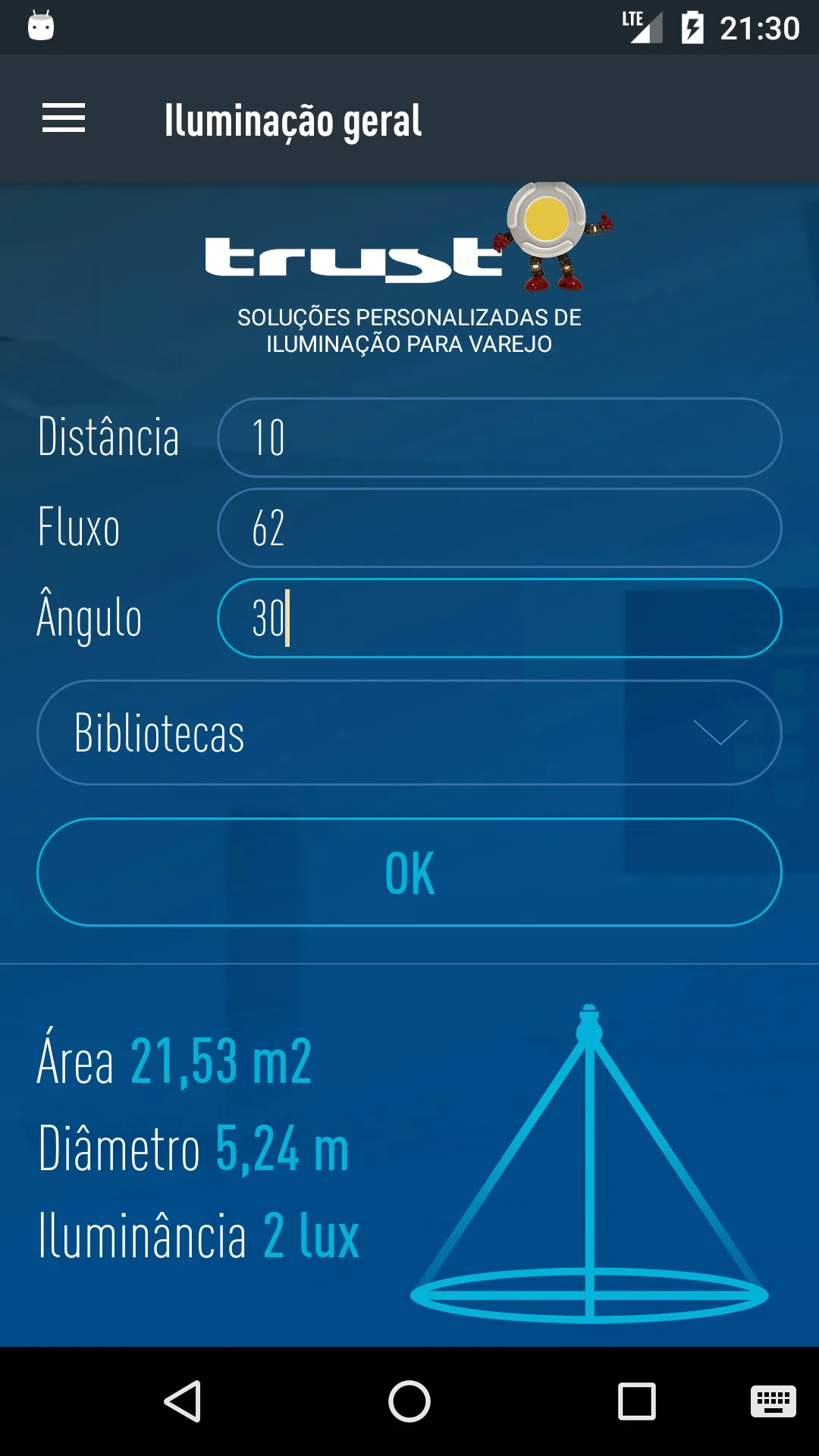 Luxímetro Dr. LED | Indus Appstore | Screenshot