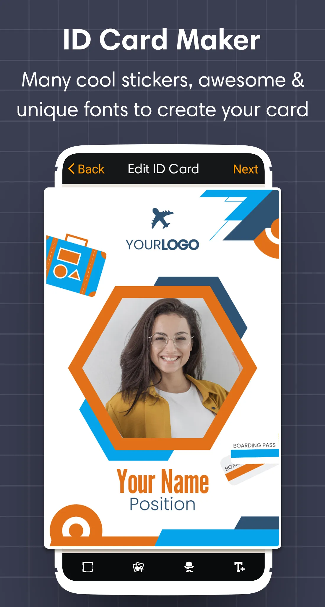 Employee ID Card Maker | Indus Appstore | Screenshot