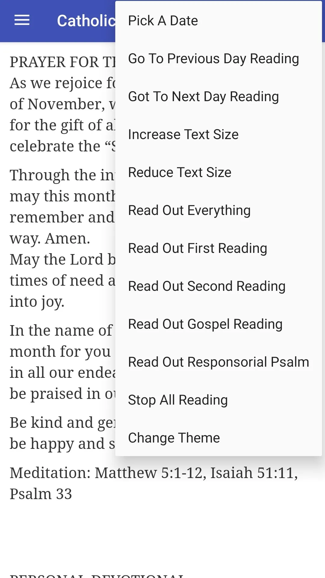 Catholic Missal Offline | Indus Appstore | Screenshot