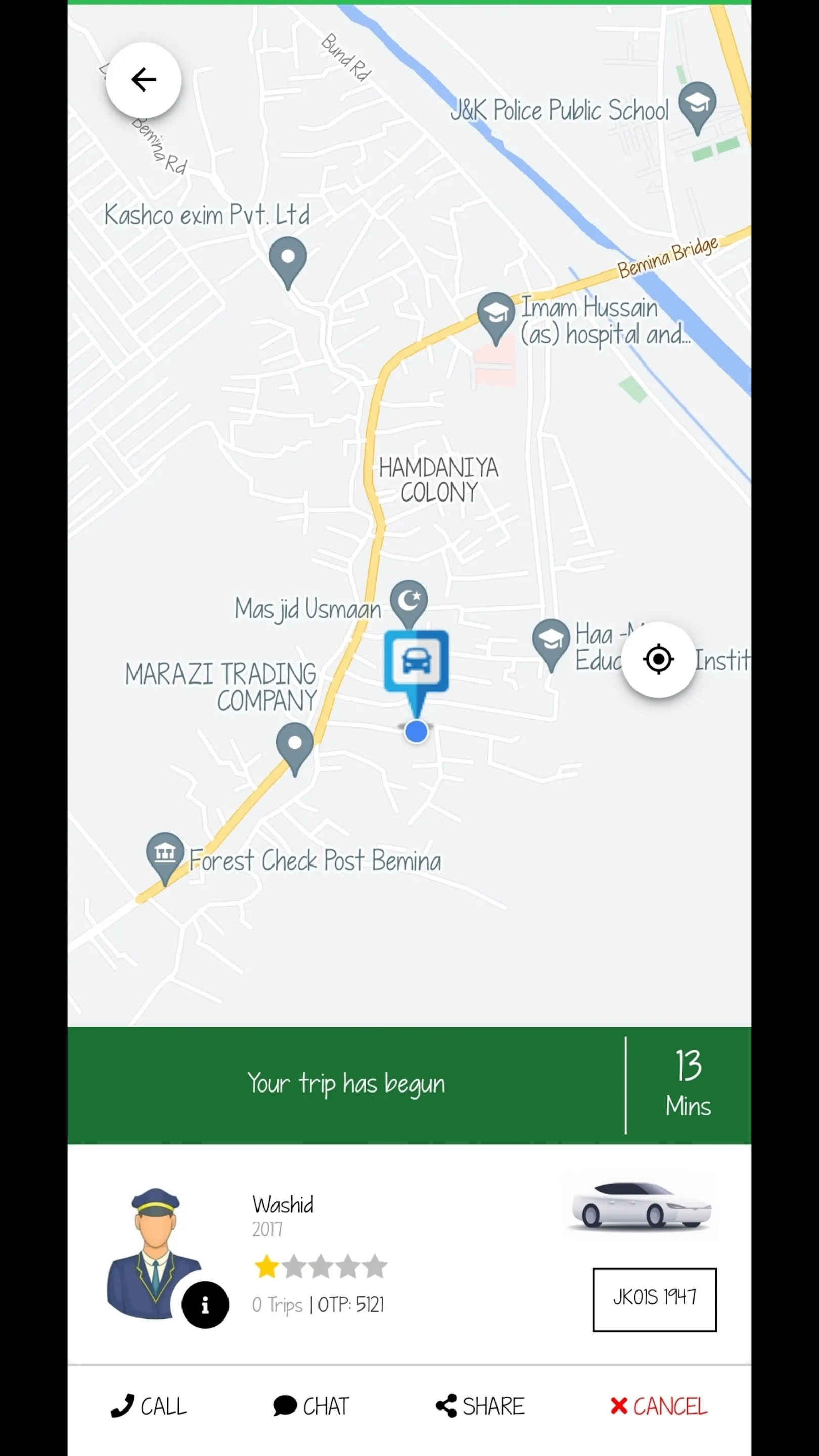 OnCabs | Indus Appstore | Screenshot