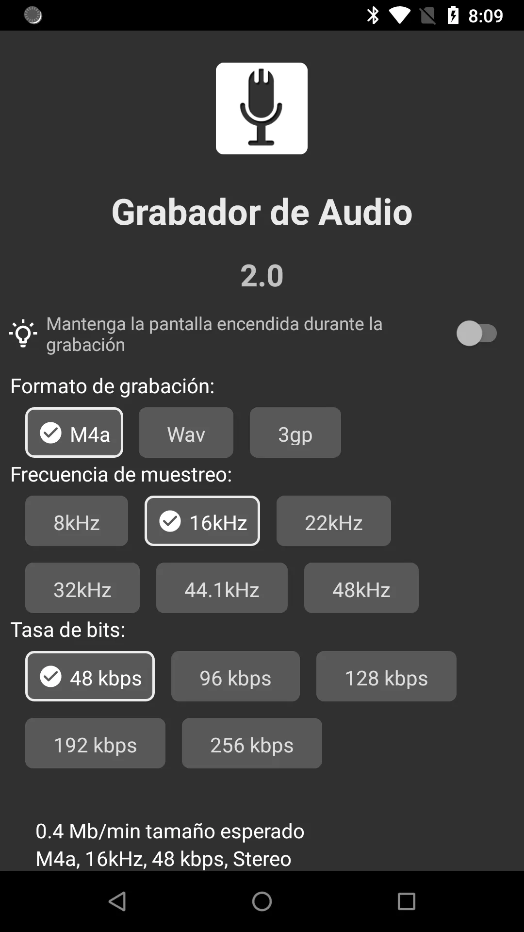 Grabar Audio en telefono | Indus Appstore | Screenshot