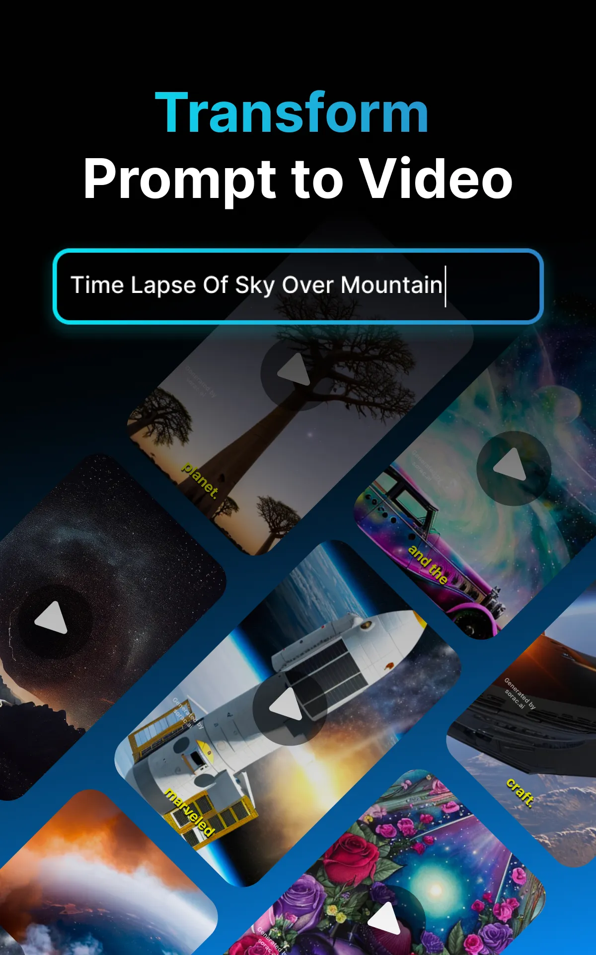 Sorac.ai - AI Video Generator | Indus Appstore | Screenshot