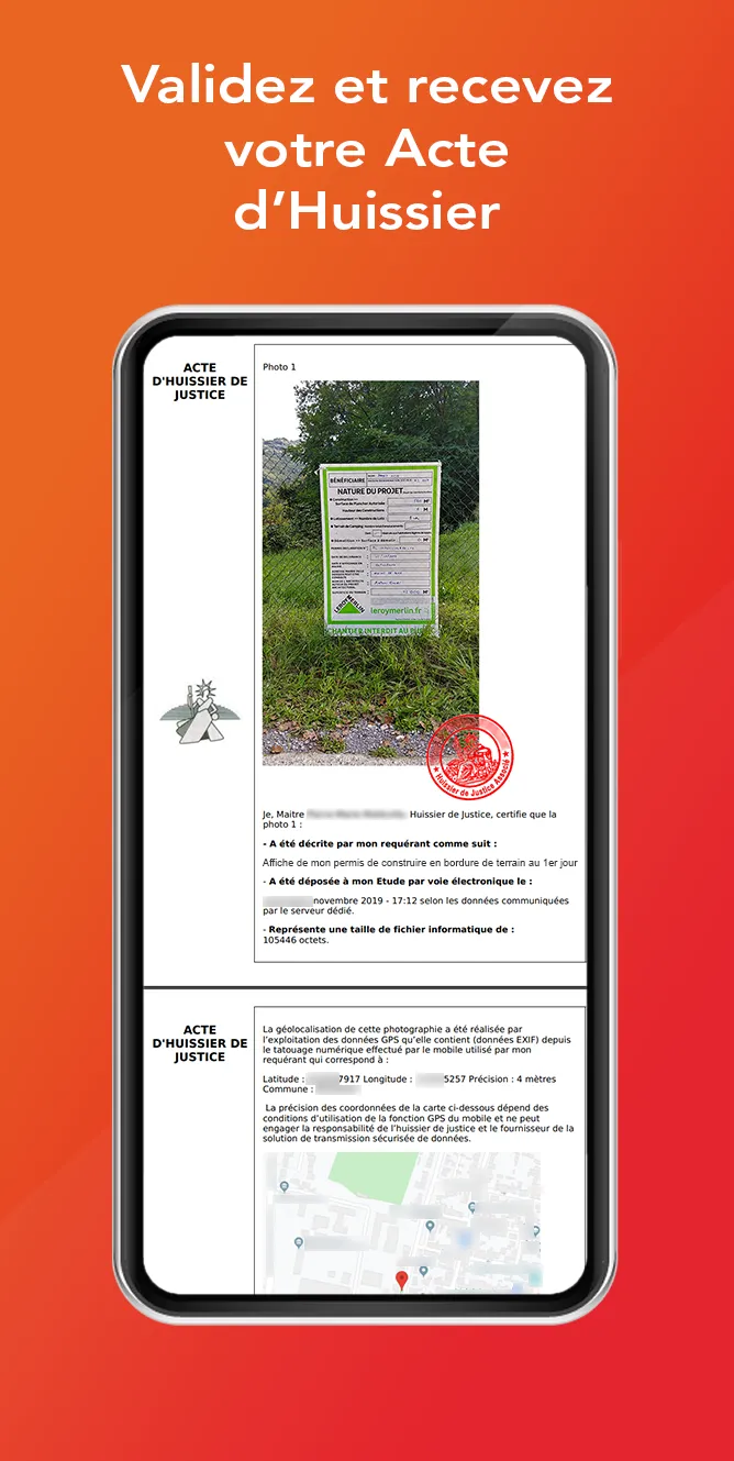 SnapActe: Constat d'huissier | Indus Appstore | Screenshot