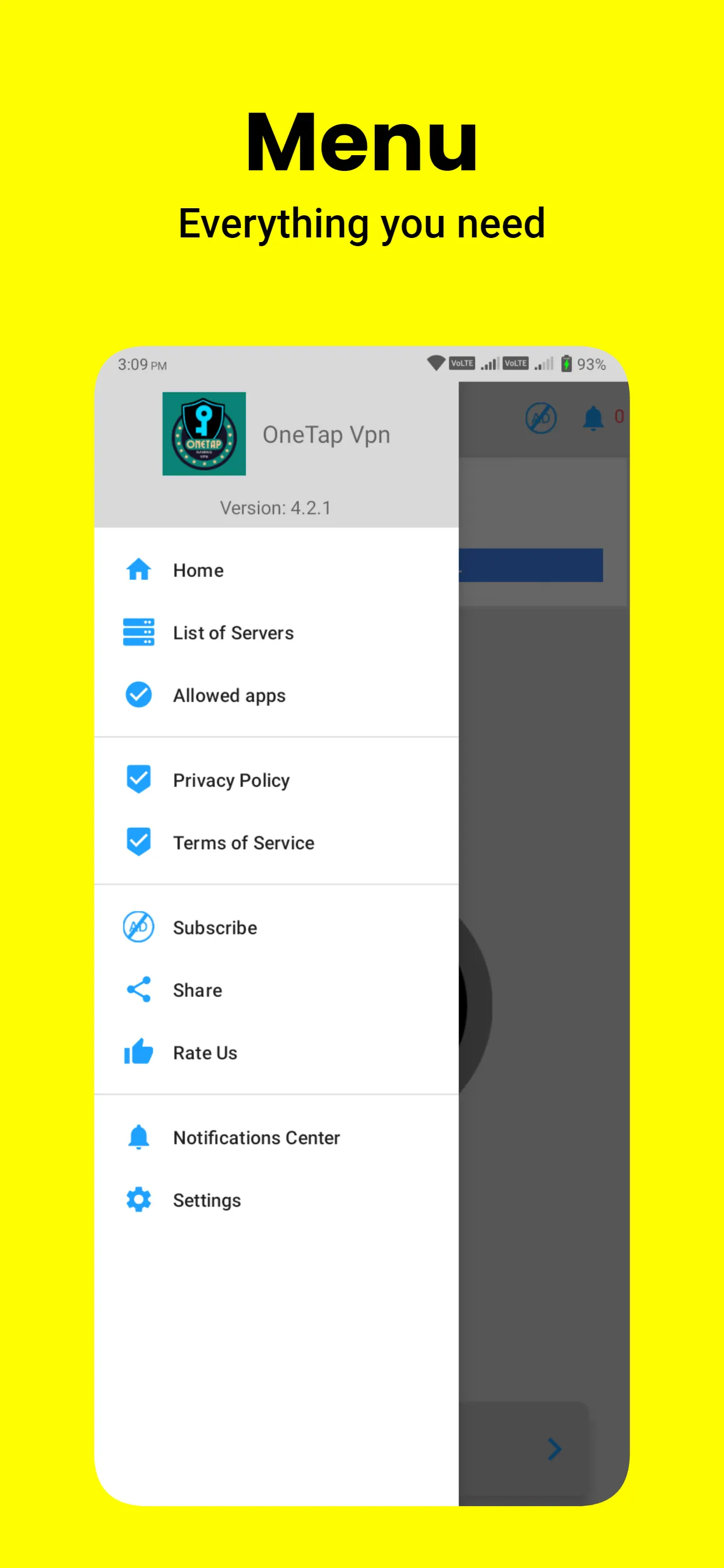 OneTap Vpn | Indus Appstore | Screenshot