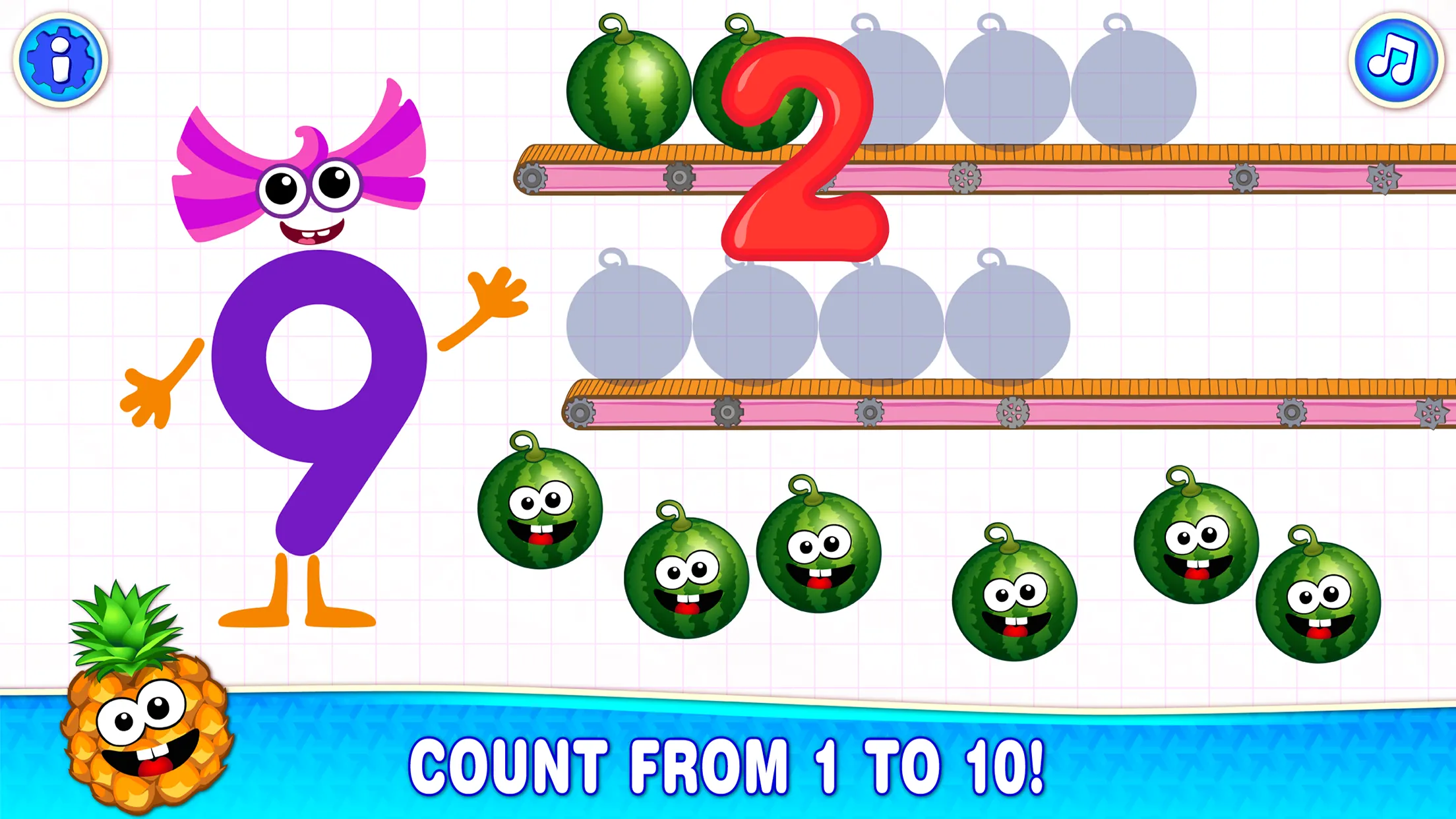 Learning numbers for kids! | Indus Appstore | Screenshot