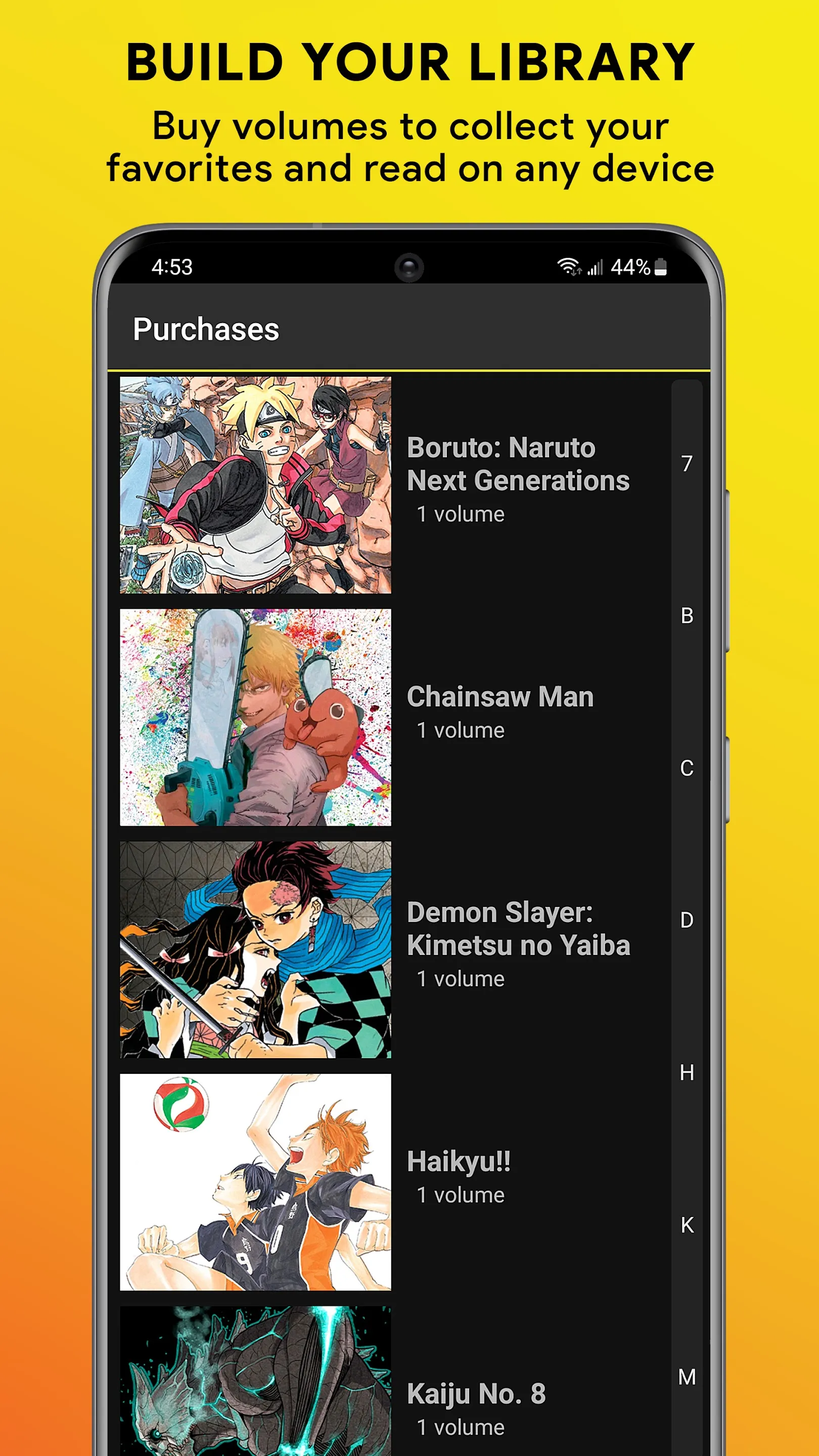 Shonen Jump Manga & Comics | Indus Appstore | Screenshot