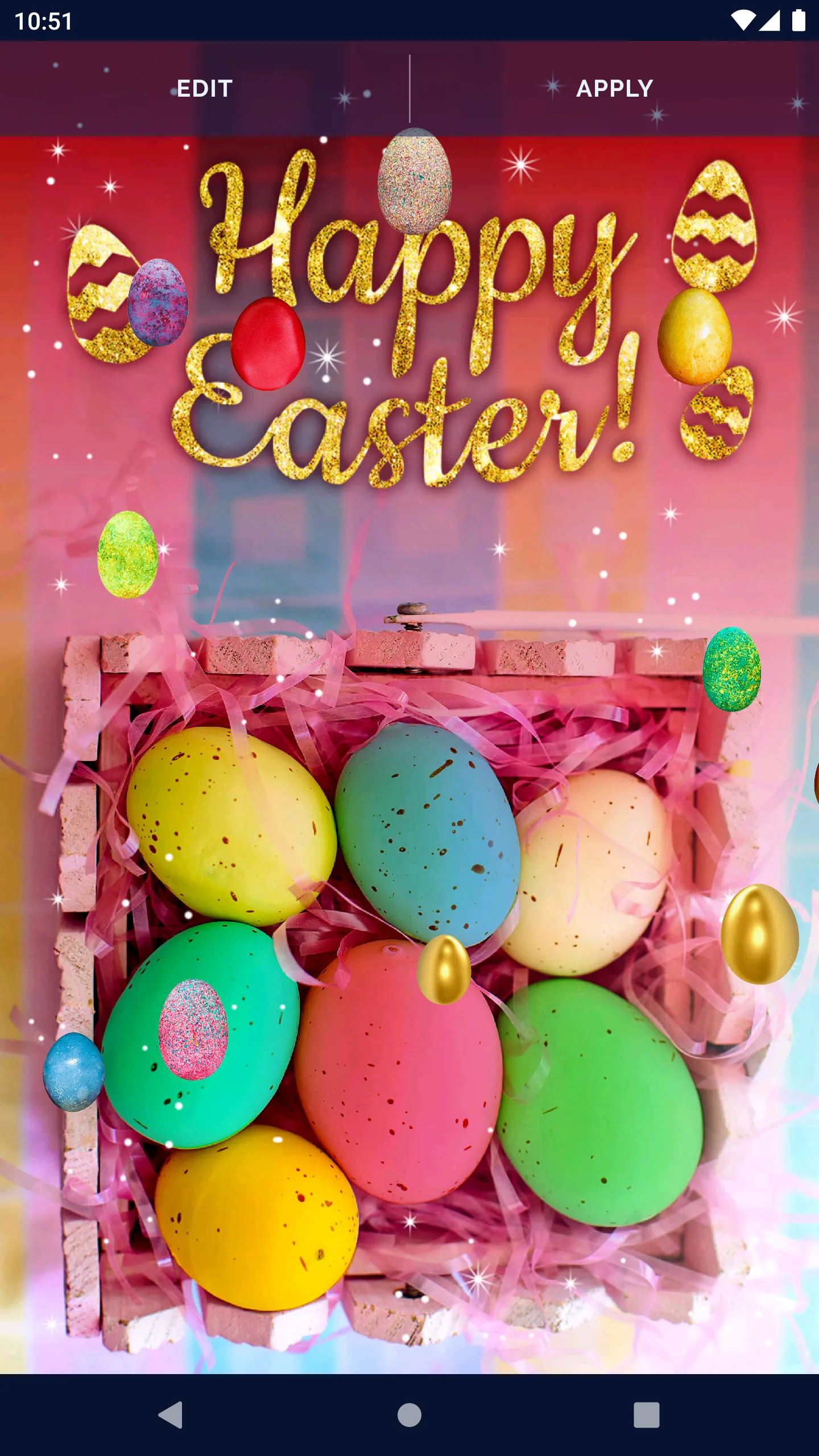 Easter Eggs Live Wallpaper | Indus Appstore | Screenshot