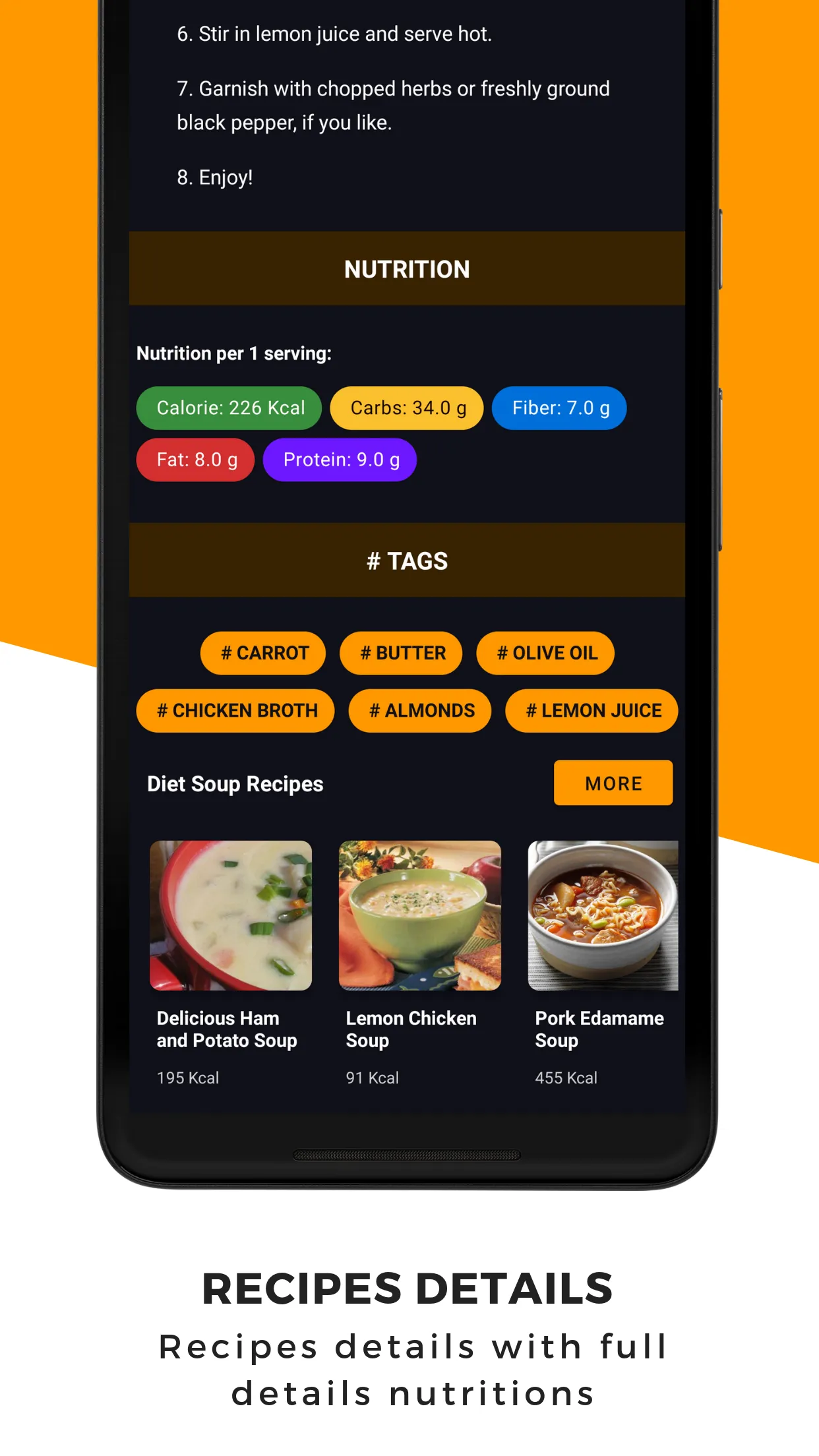 Diet Soup Recipes Offline App | Indus Appstore | Screenshot