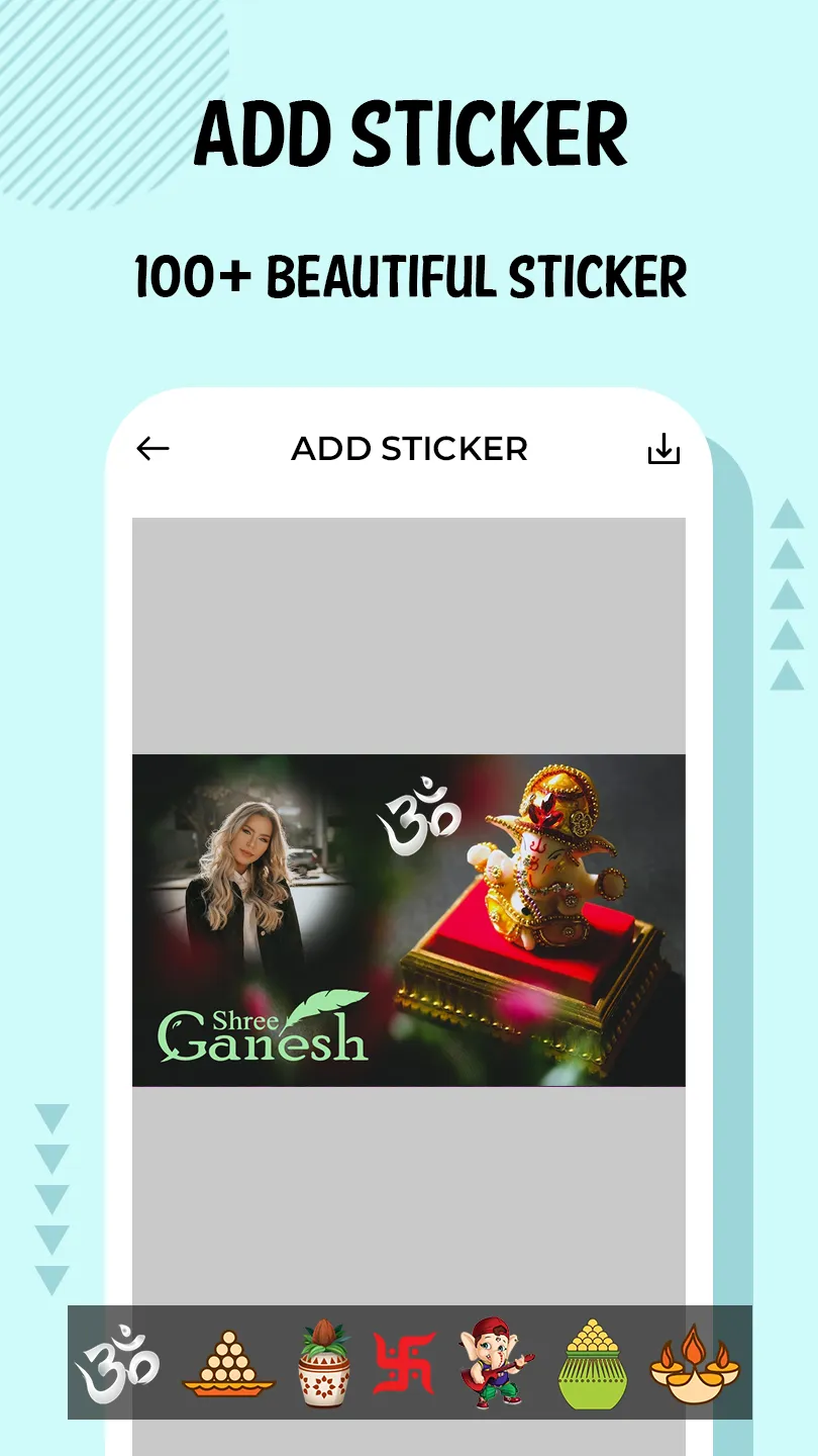 Ganesh Photo Frame | Indus Appstore | Screenshot