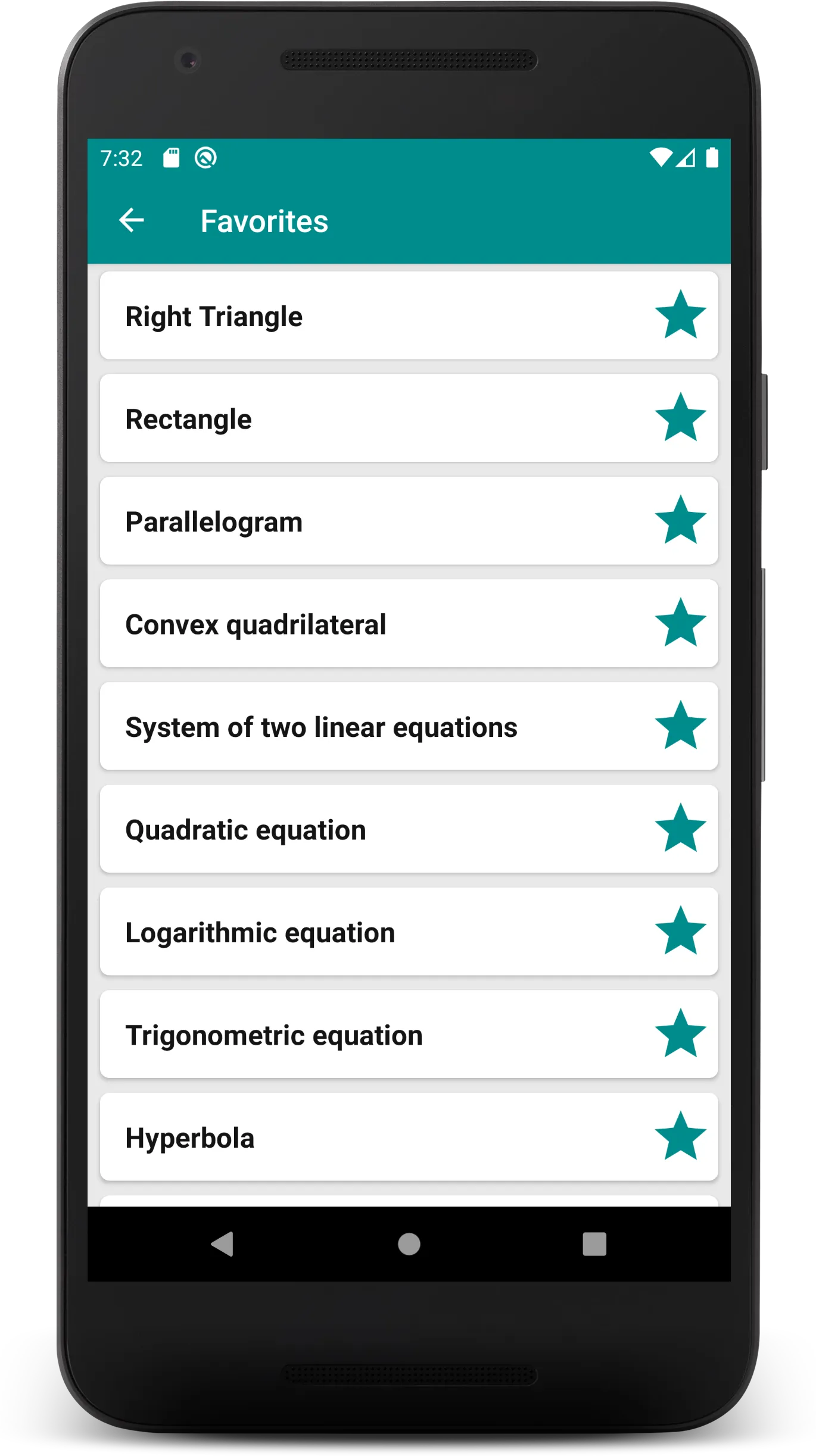 All Math Formulas - Offline | Indus Appstore | Screenshot