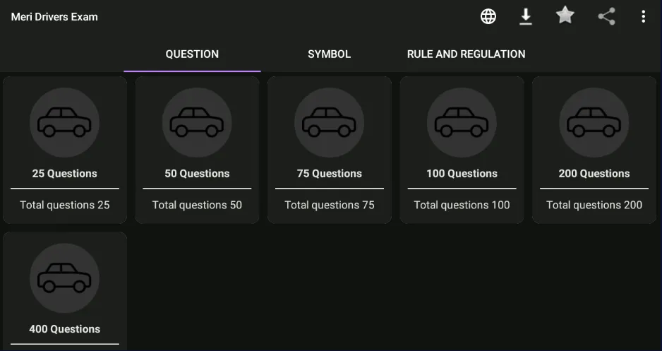 Meri Drivers Exam | Indus Appstore | Screenshot