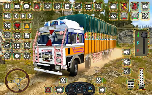 Indian Truck Offroad Cargo 3D | Indus Appstore | Screenshot