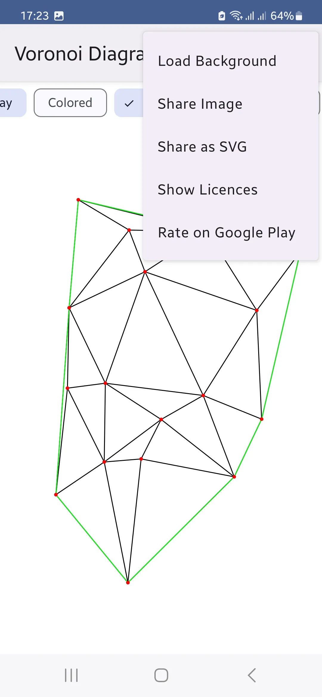 Voronoi Diagram | Indus Appstore | Screenshot