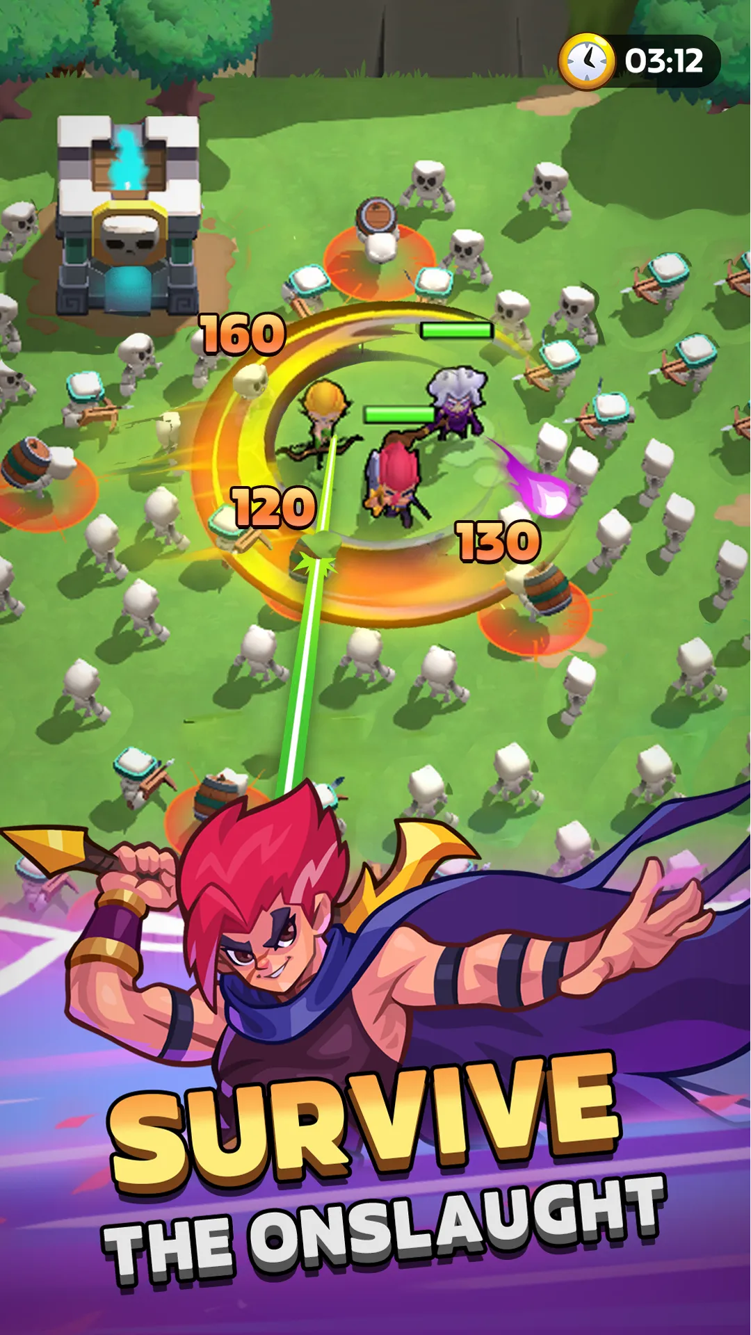 Epic Trio: Roguelike Clash | Indus Appstore | Screenshot
