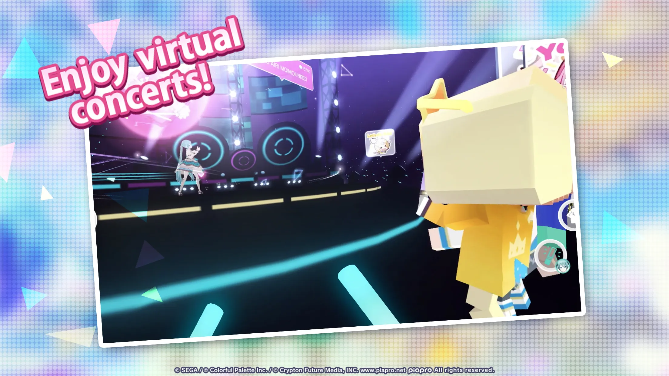 HATSUNE MIKU: COLORFUL STAGE! | Indus Appstore | Screenshot