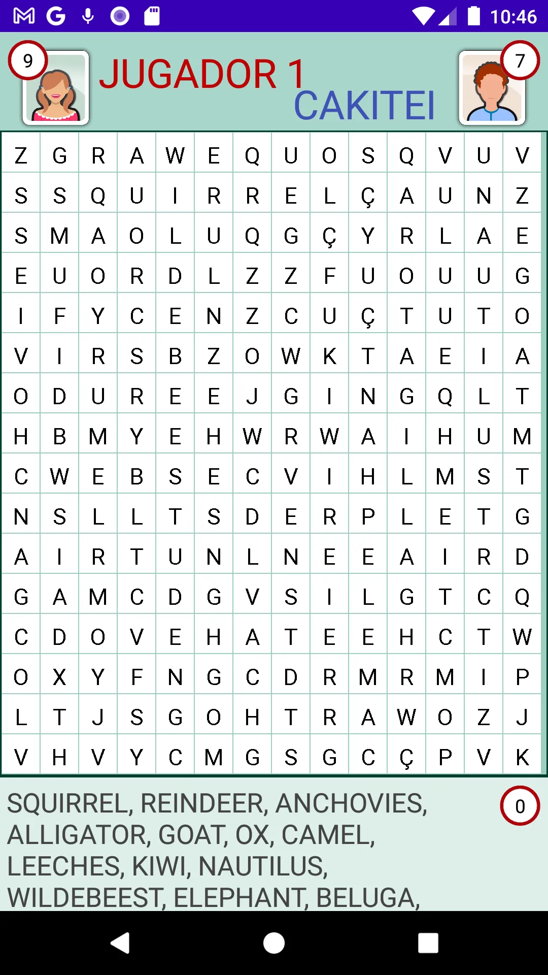 Word search | Indus Appstore | Screenshot