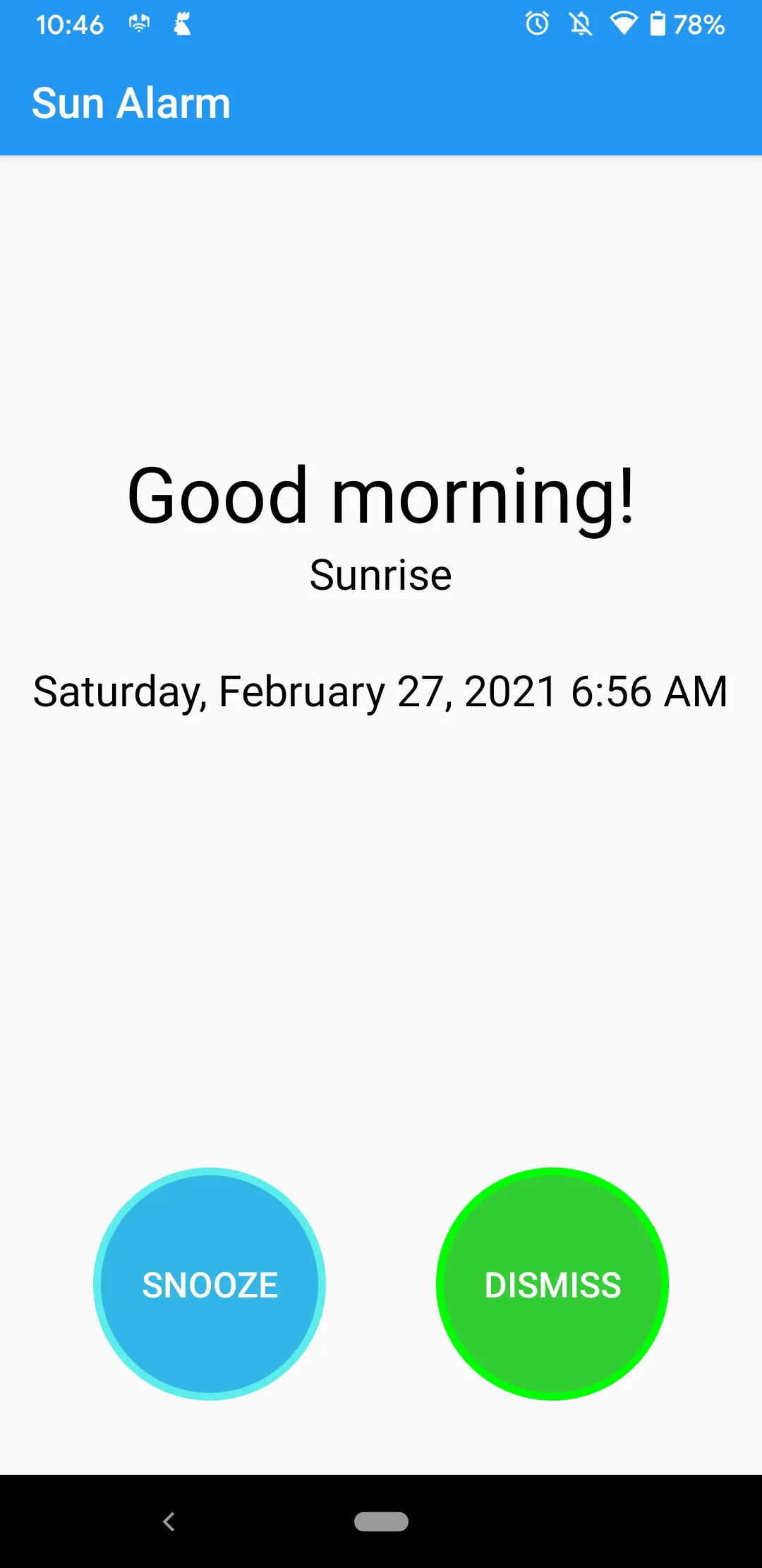 Sun Alarm | Indus Appstore | Screenshot