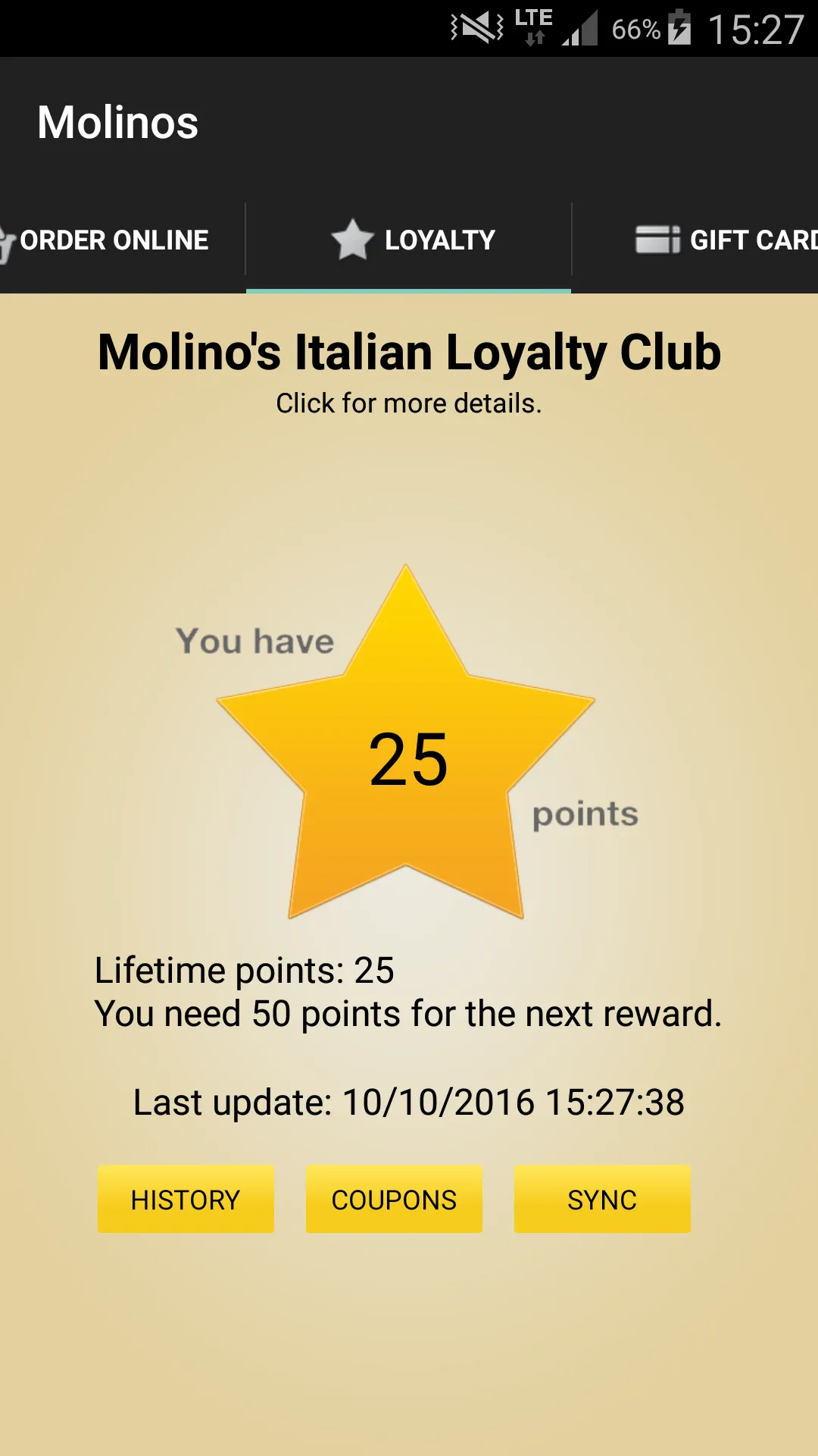 Molinos Italian Kitchen | Indus Appstore | Screenshot