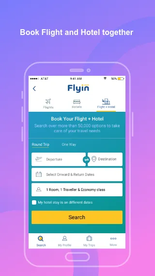 Flyin.com - Flights & Hotels | Indus Appstore | Screenshot