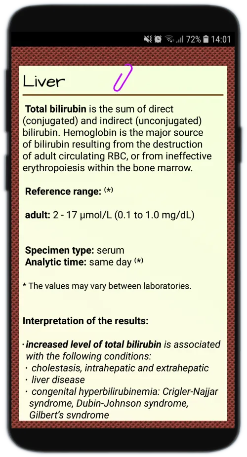 Blood Test Results Blood Tests | Indus Appstore | Screenshot