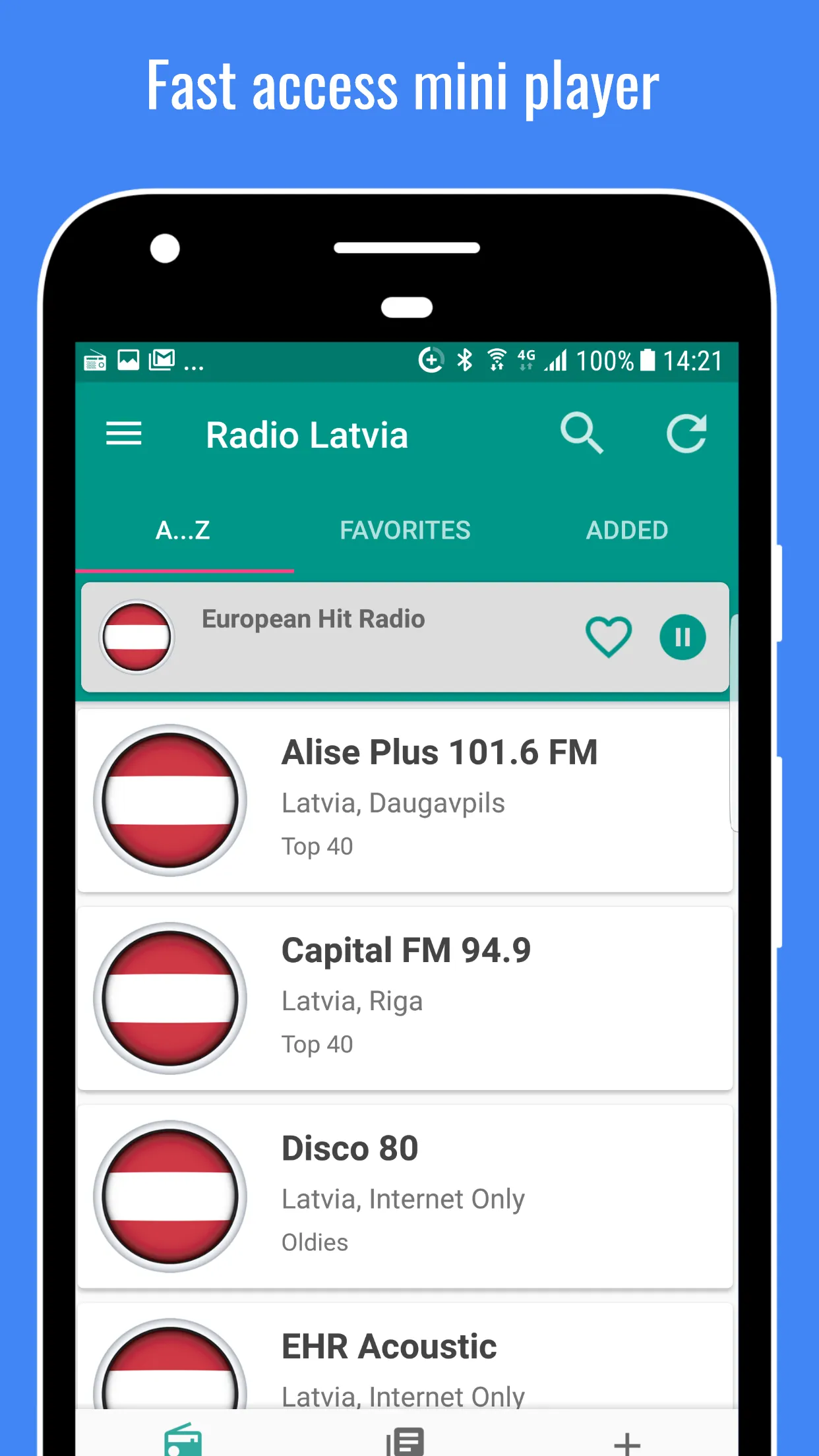 Radio Latvia | Indus Appstore | Screenshot