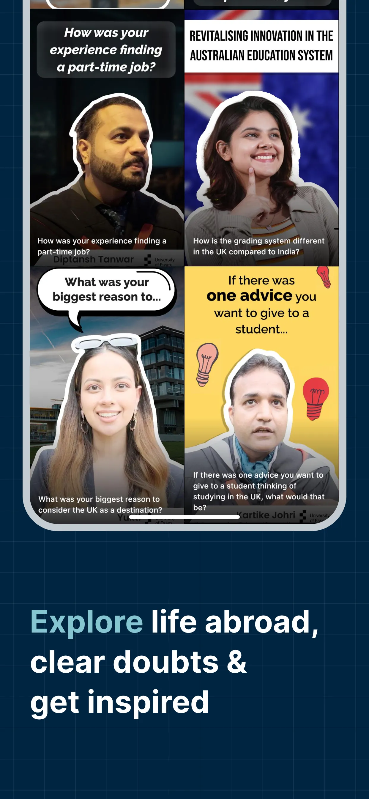 Study Abroad with Leverage | Indus Appstore | Screenshot