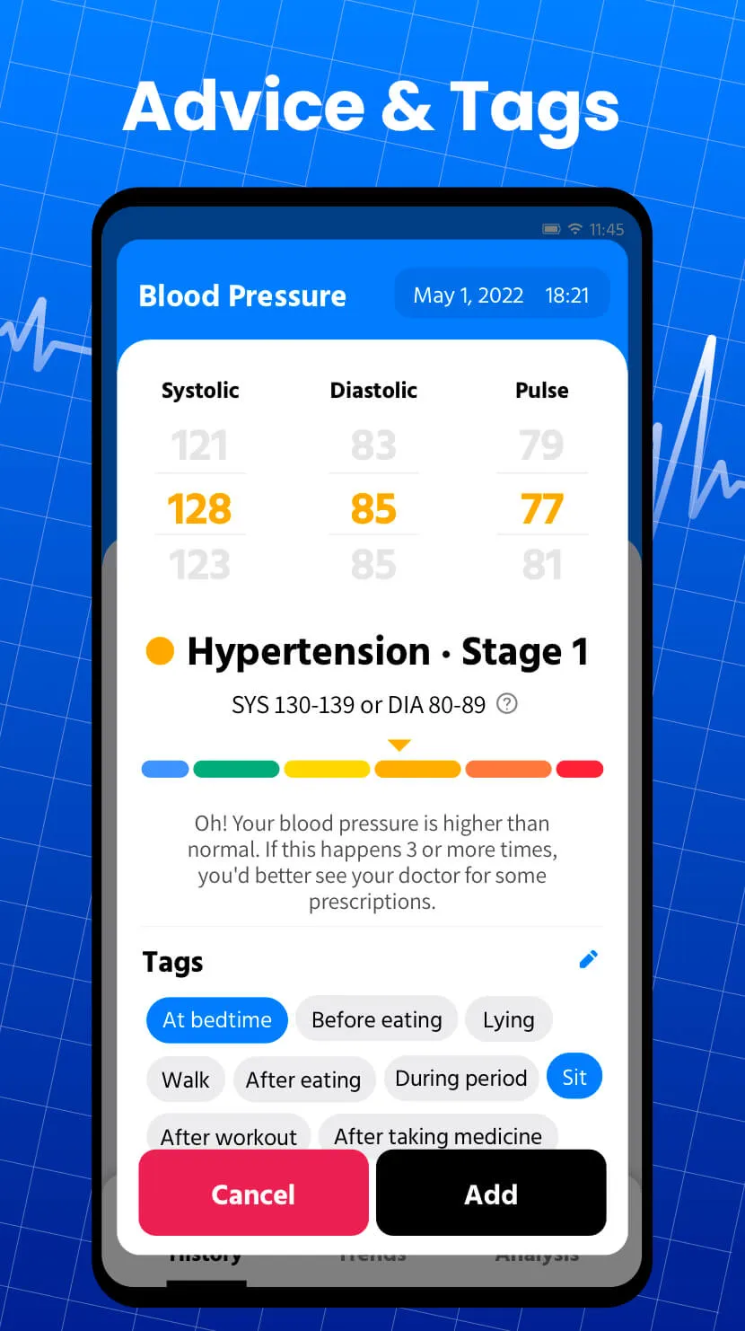 Blood Pressure App Pro | Indus Appstore | Screenshot