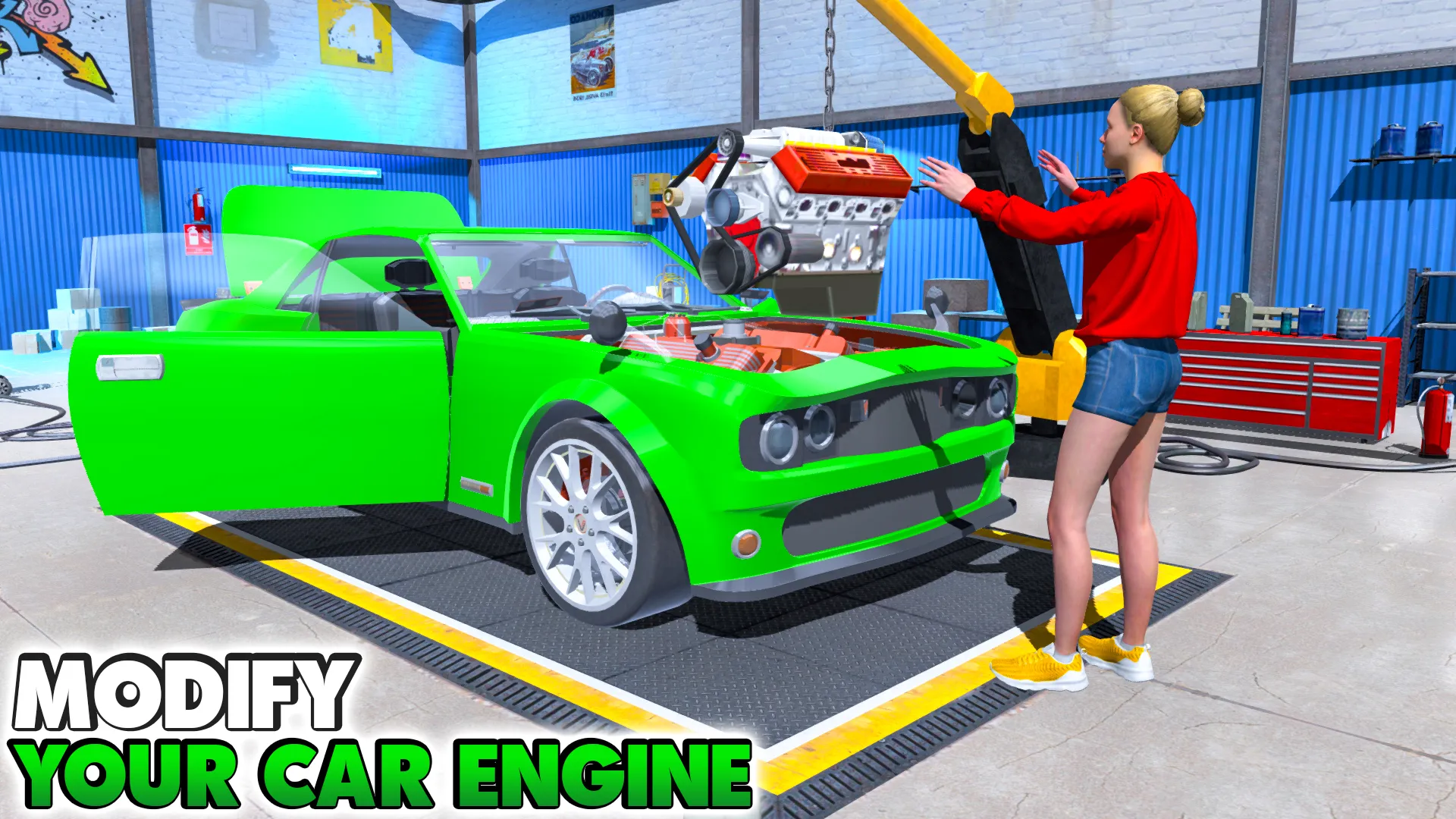 Car Mechanic :Gas Station game | Indus Appstore | Screenshot