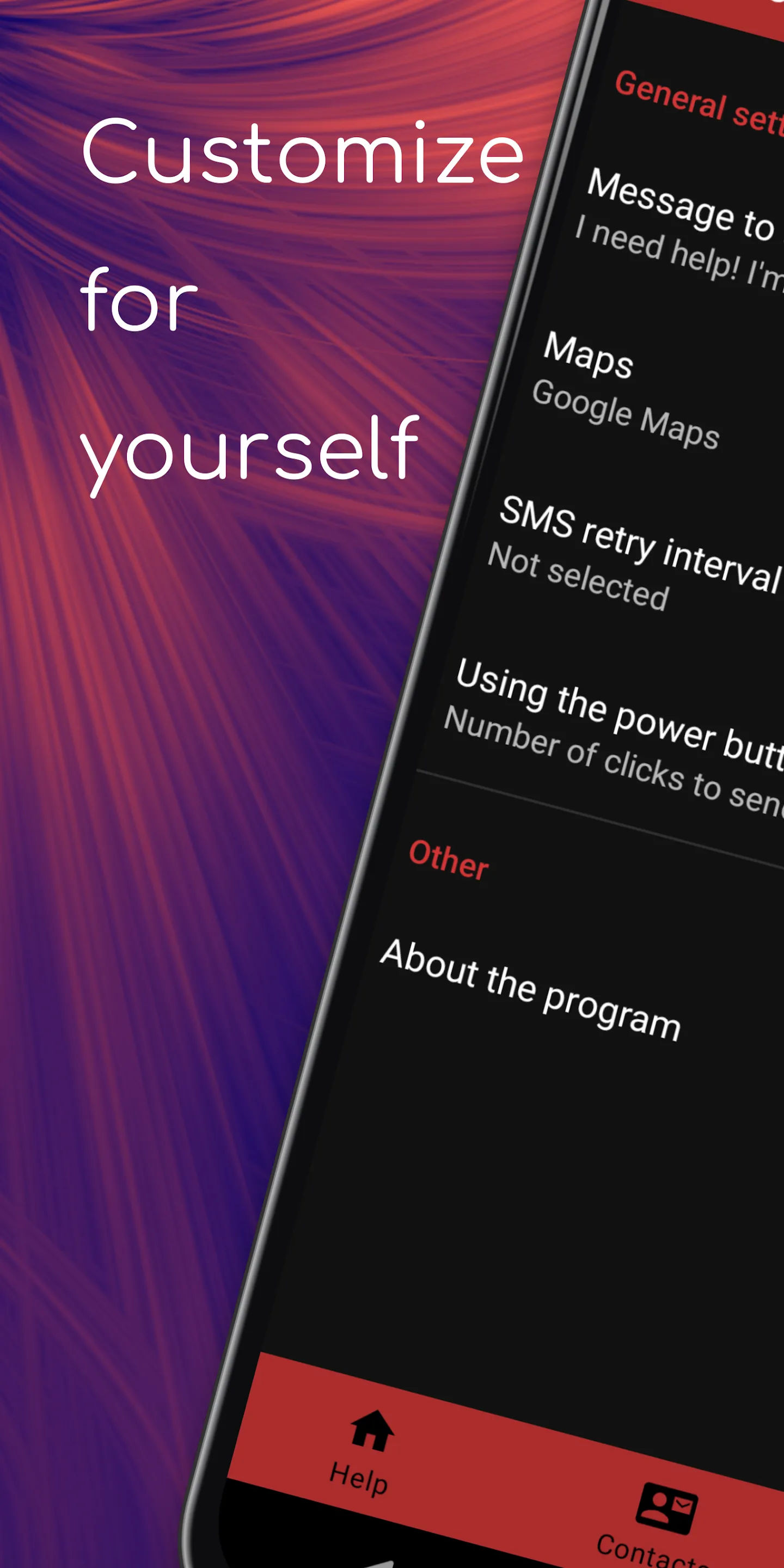 Safety - Help - SOS | Indus Appstore | Screenshot