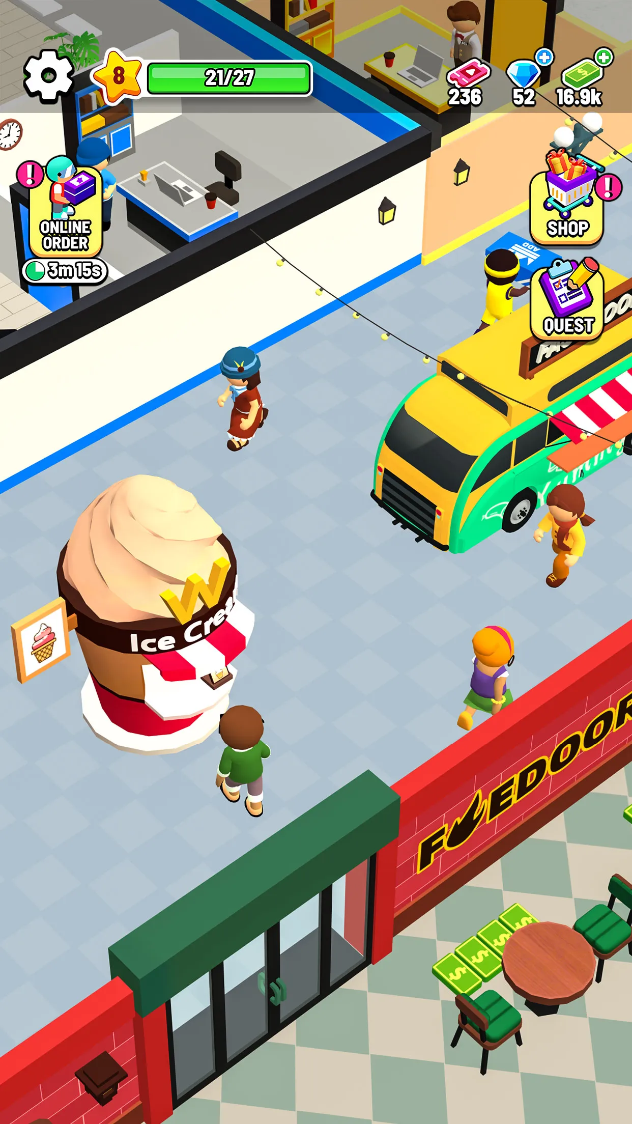 My Perfect Outlet: Mall Tycoon | Indus Appstore | Screenshot