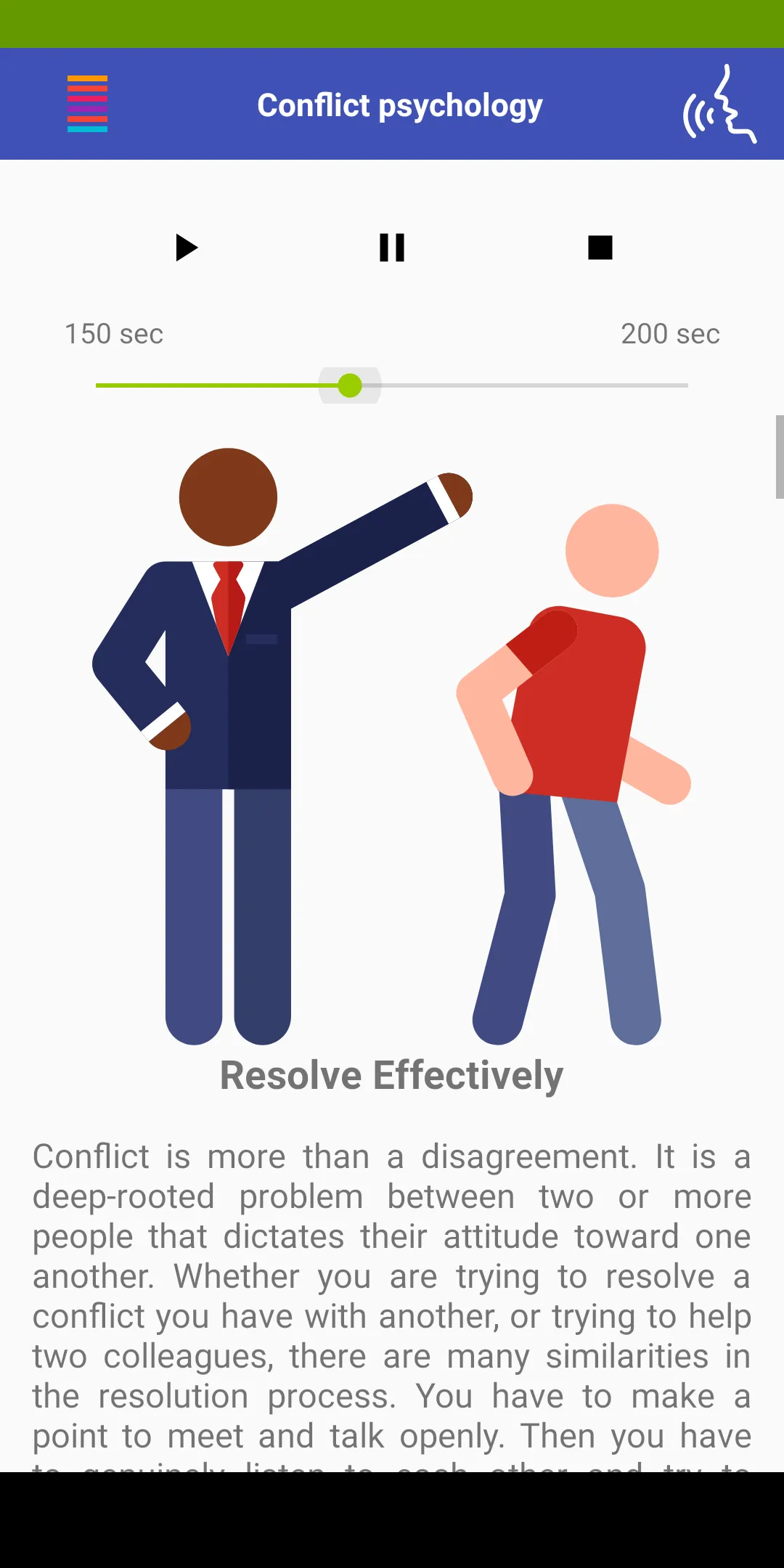 Conflict psychology | Indus Appstore | Screenshot